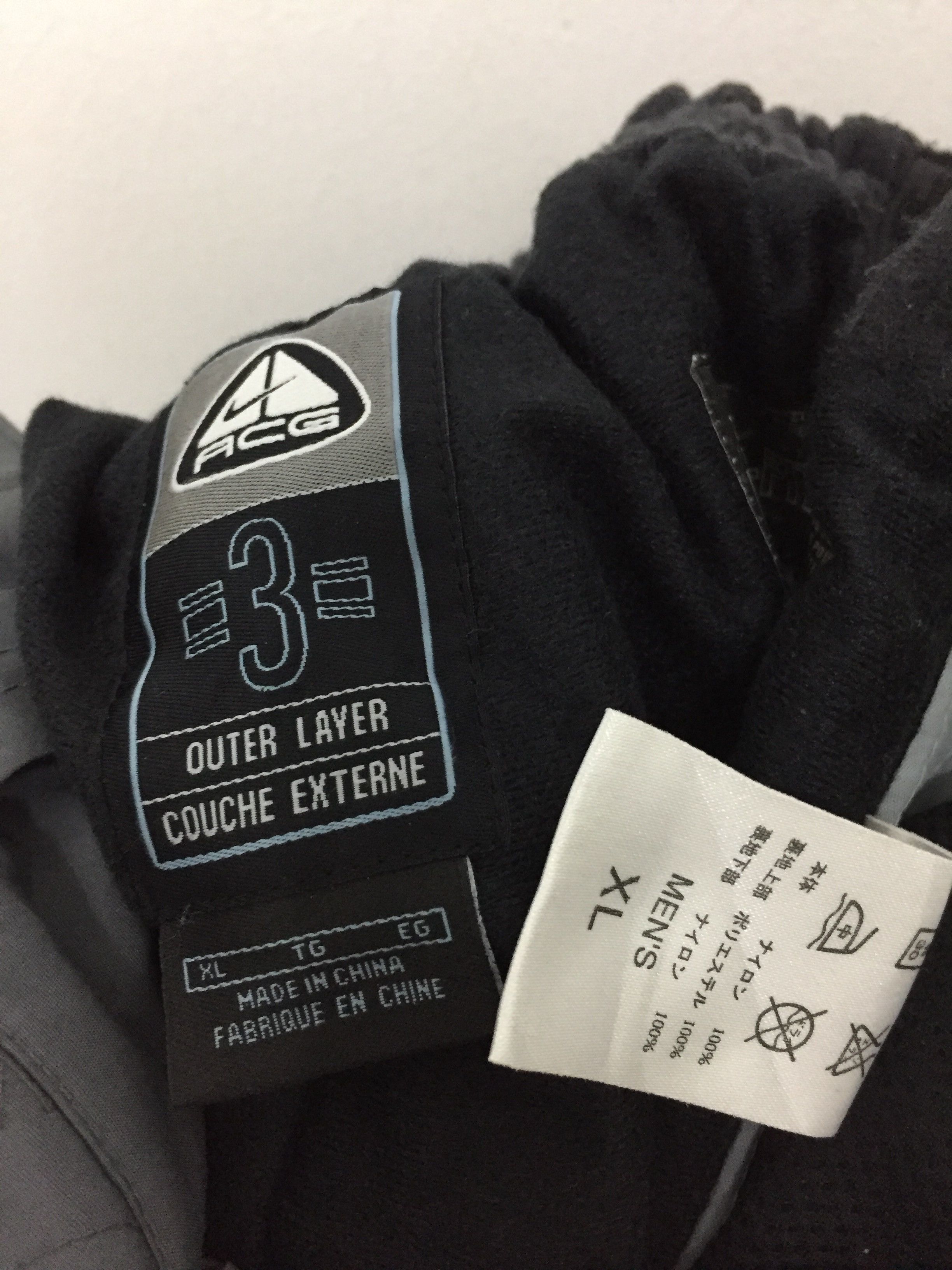 Nike × Nike ACG × Vintage 90's NIKE ACG Storm Fit Survival side zipper pants Size US 34 / EU 50 - 12 Thumbnail