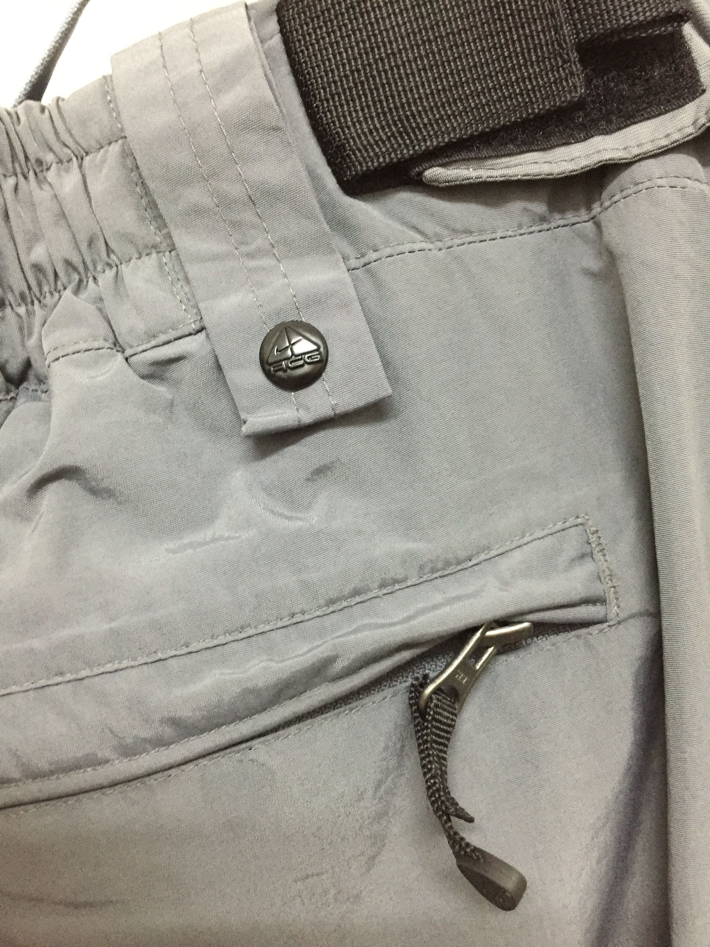 Nike × Nike ACG × Vintage 90's NIKE ACG Storm Fit Survival side zipper pants Size US 34 / EU 50 - 9 Thumbnail