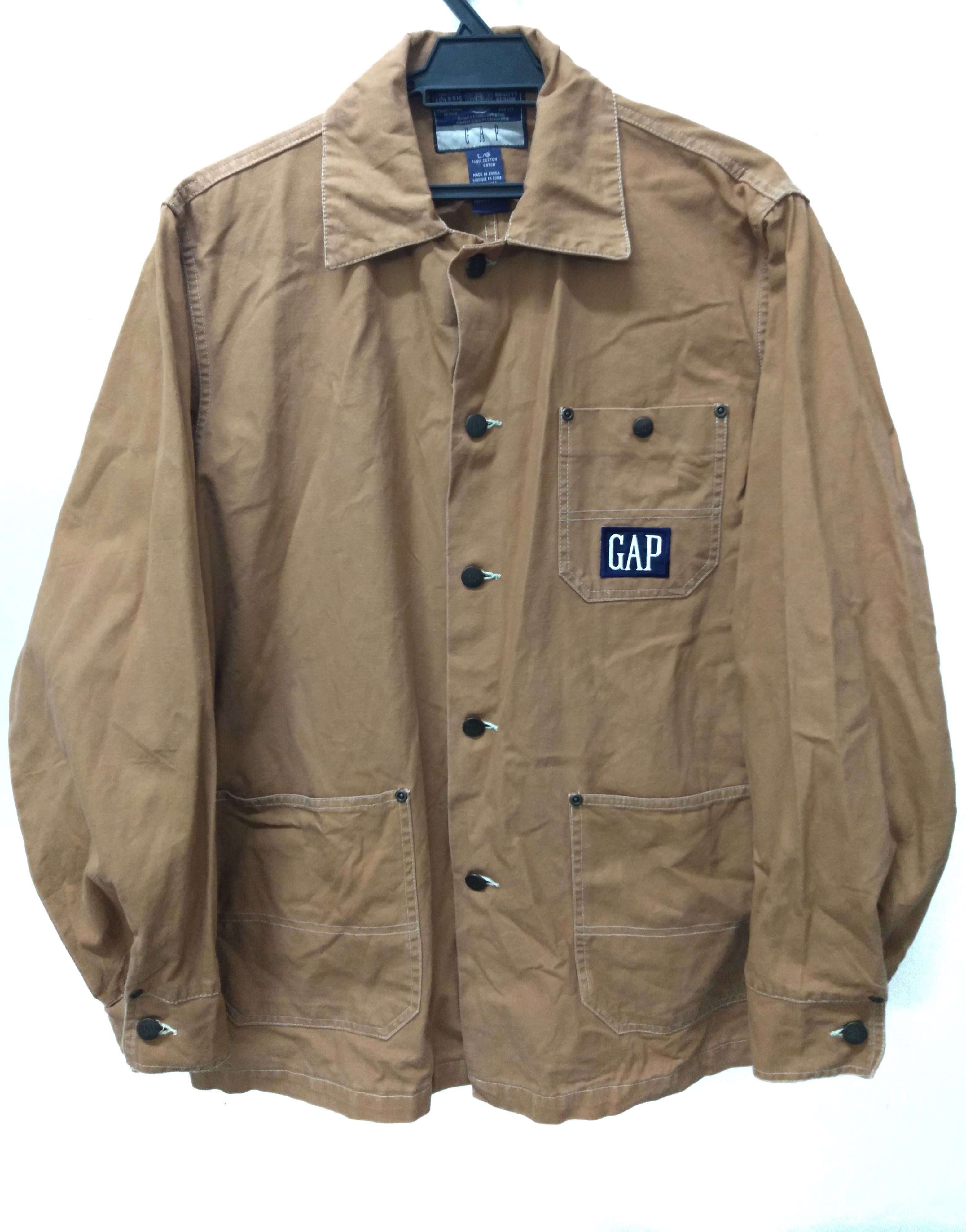 Workwear Style button Jacket Gap