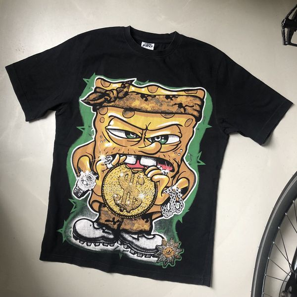 Vintage Vintage Spongebob Rapper Hip Hop Diamants shirt | Grailed