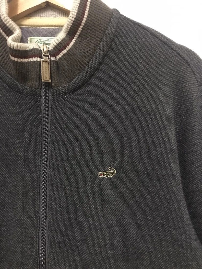 Japanese Brand × Vintage Vintage Crocodile Sweater Jacket Small Logo Size US L / EU 52-54 / 3 - 6 Thumbnail