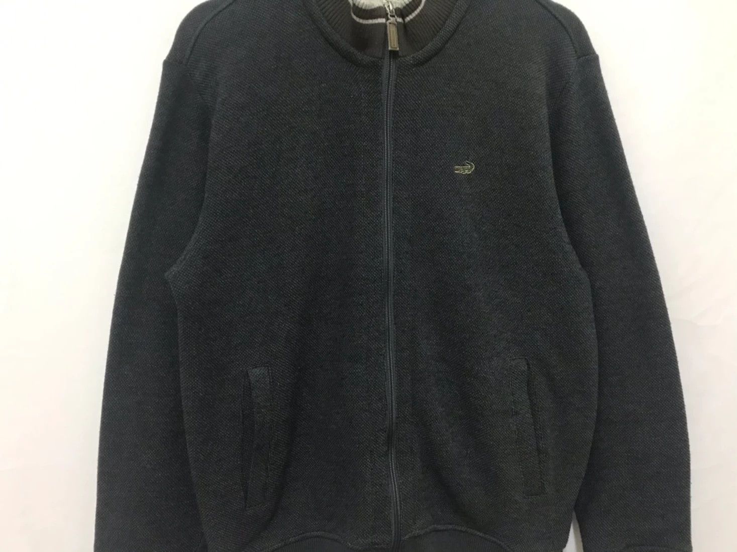 Japanese Brand × Vintage Vintage Crocodile Sweater Jacket Small Logo Size US L / EU 52-54 / 3 - 3 Thumbnail