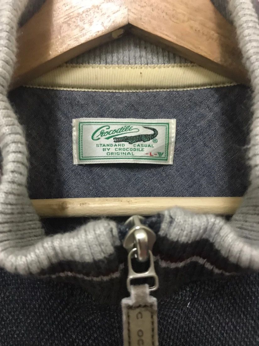 Japanese Brand × Vintage Vintage Crocodile Sweater Jacket Small Logo Size US L / EU 52-54 / 3 - 8 Thumbnail