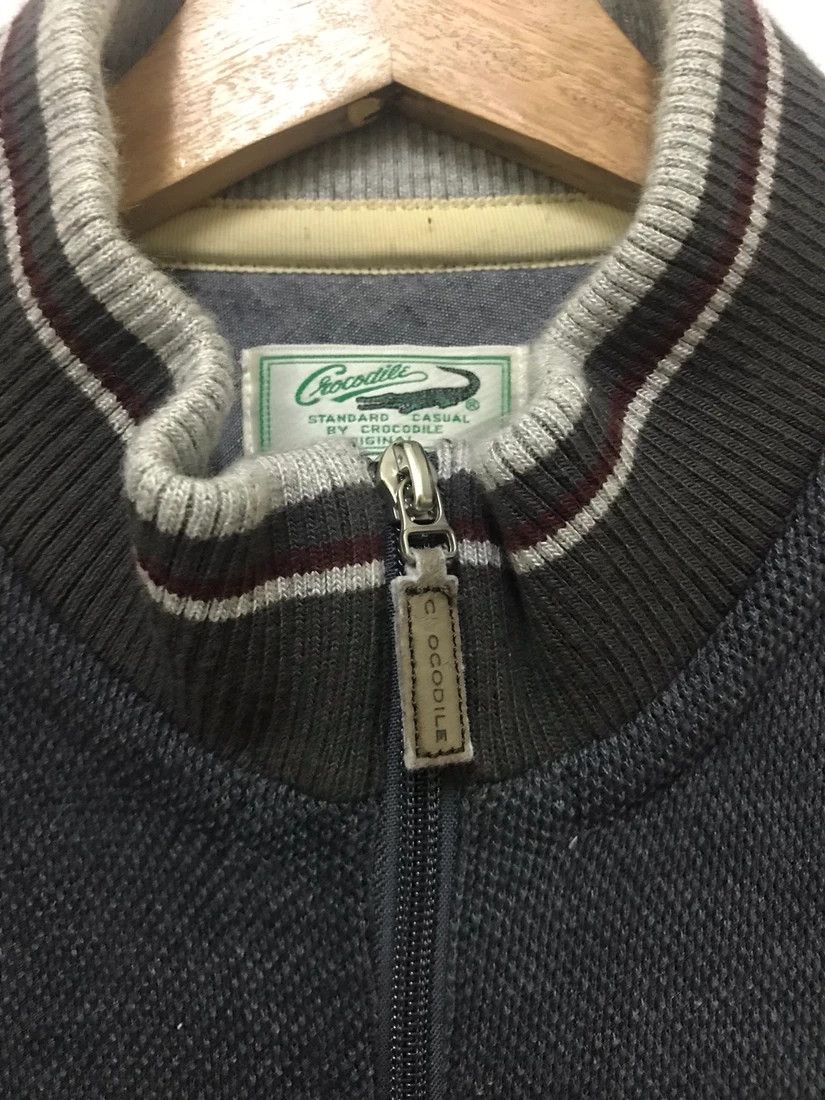 Japanese Brand × Vintage Vintage Crocodile Sweater Jacket Small Logo Size US L / EU 52-54 / 3 - 7 Thumbnail