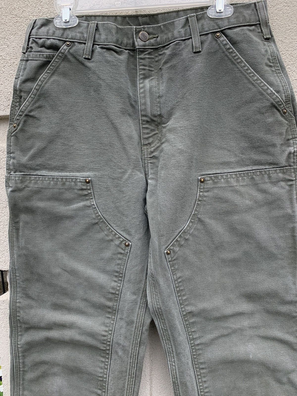 Carhartt Vintage 1990’s Carhartt Double Knee Canvas Workwear Pants Size US 33 - 9 Thumbnail