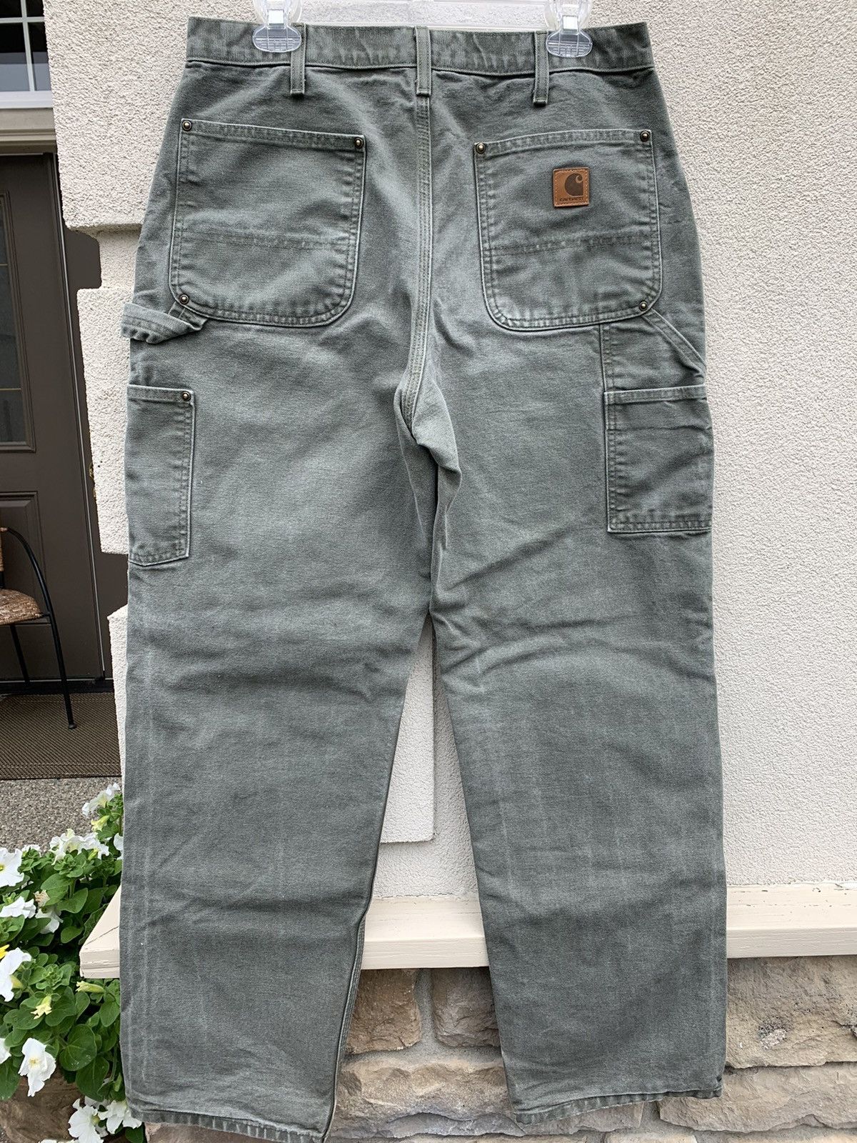 Carhartt Vintage 1990’s Carhartt Double Knee Canvas Workwear Pants Size US 33 - 2 Thumbnail