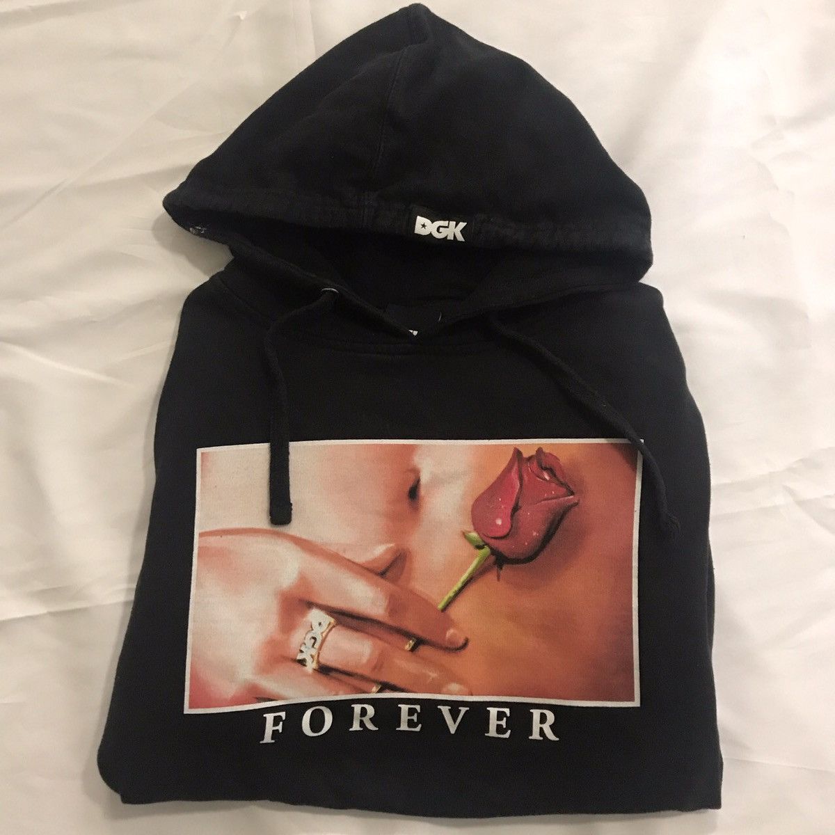 Dgk DGK Black Rose Forever Hoodie | Grailed