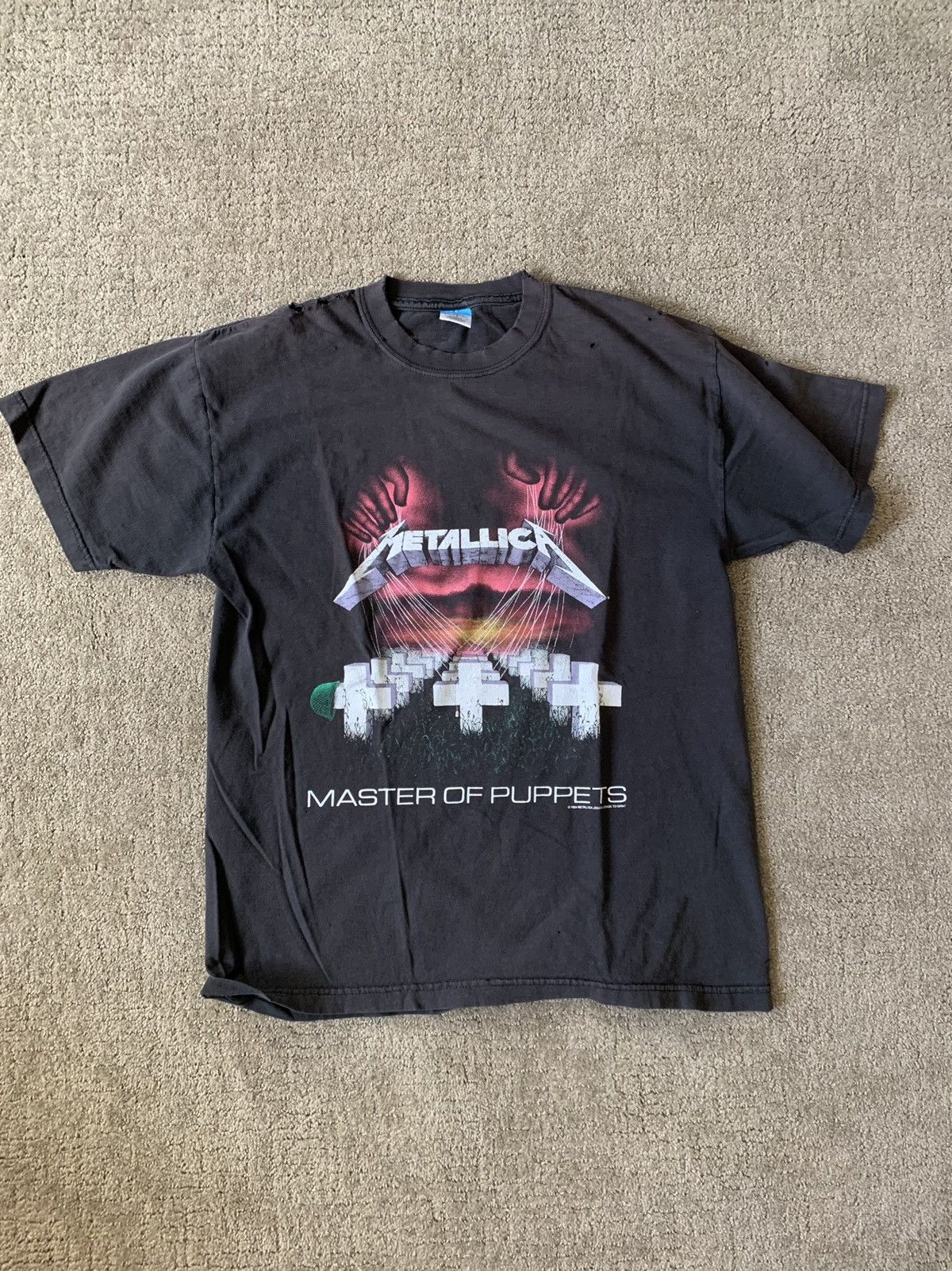 Vintage Vintage Metallica Master of Puppets Tee Size US L / EU 52-54 / 3 - 1 Preview