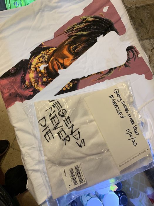 Juice Wrld x Vlone Legends Never Die T-Shirt - White