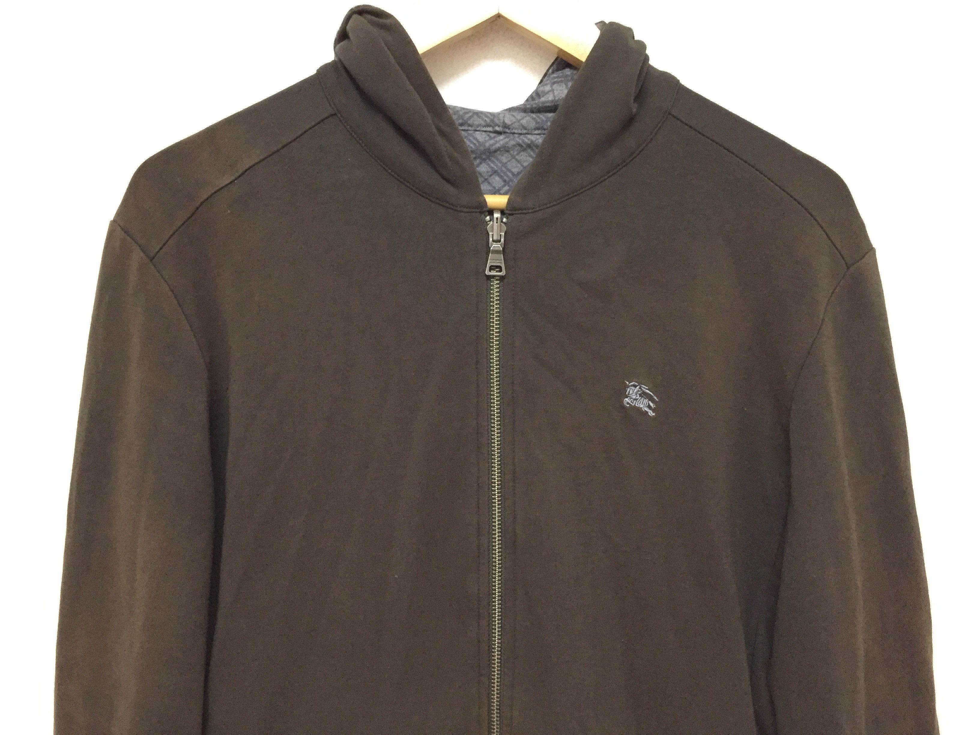 Burberry Black Label Reversible nova Check Hoodie Size US S / EU 44-46 / 1 - 6 Thumbnail