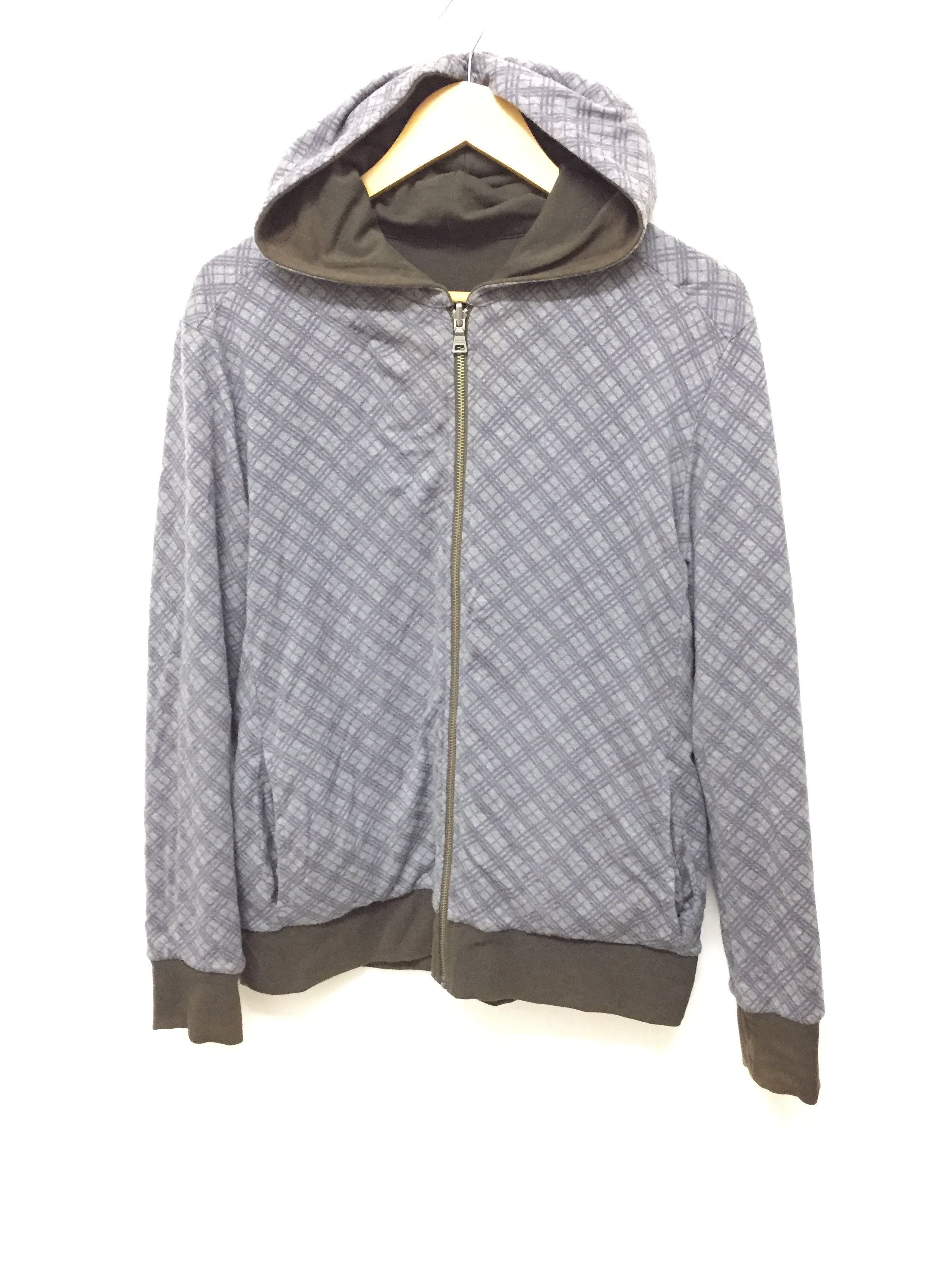 Burberry Black Label Reversible nova Check Hoodie Grailed