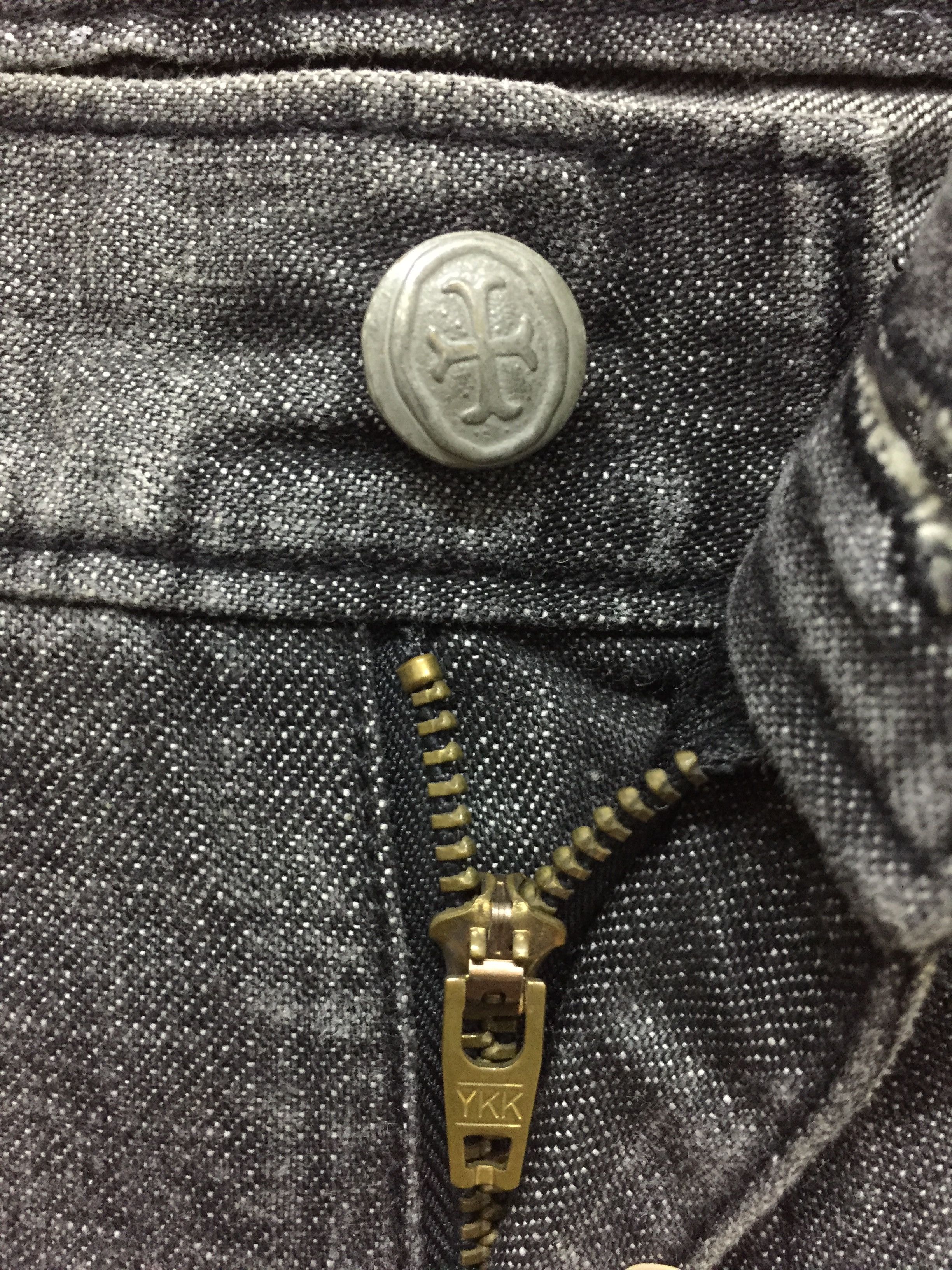 Beauty Beast × Lad Musician GENOESE Japan Cros Newspaper Distressed pants Size US 30 / EU 46 - 9 Thumbnail