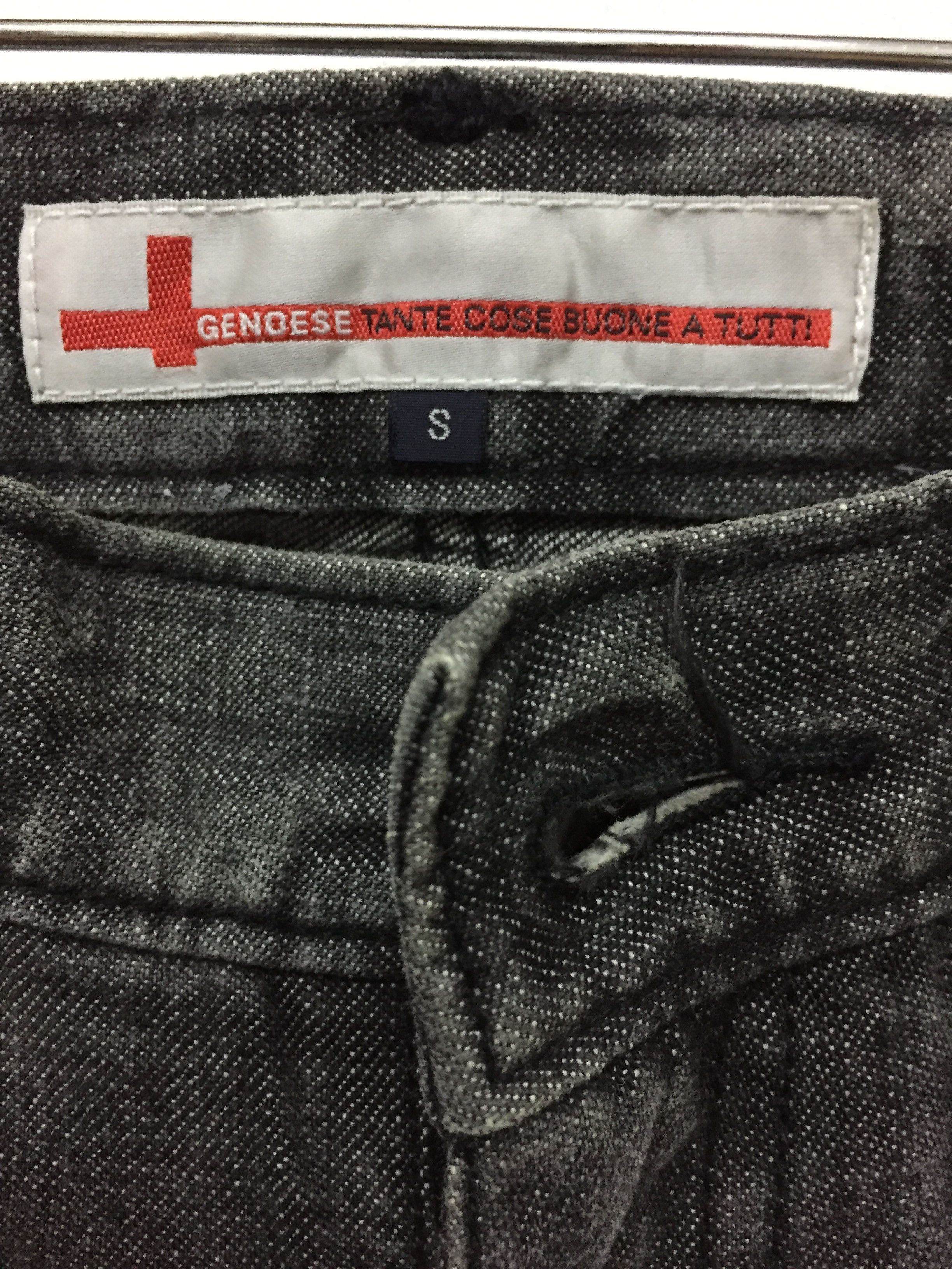 Beauty Beast × Lad Musician GENOESE Japan Cros Newspaper Distressed pants Size US 30 / EU 46 - 11 Thumbnail