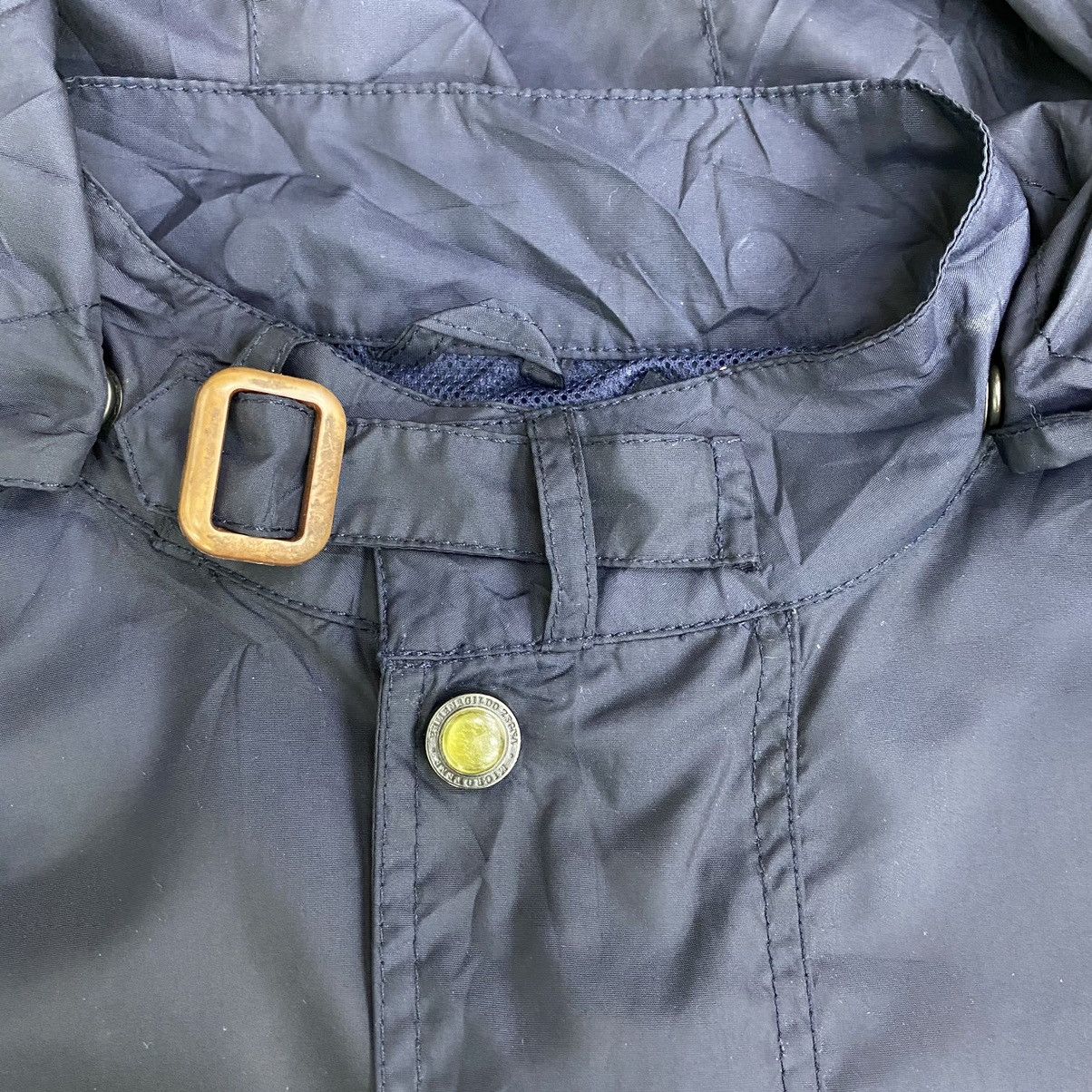 Ermenegildo Zegna Ermenegildo Zegna Microtene Jacket Hoodie Size US S / EU 44-46 / 1 - 12 Thumbnail