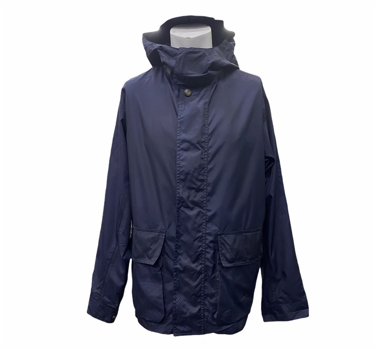 Ermenegildo Zegna Ermenegildo Zegna Microtene Jacket Hoodie Size US S / EU 44-46 / 1 - 1 Thumbnail