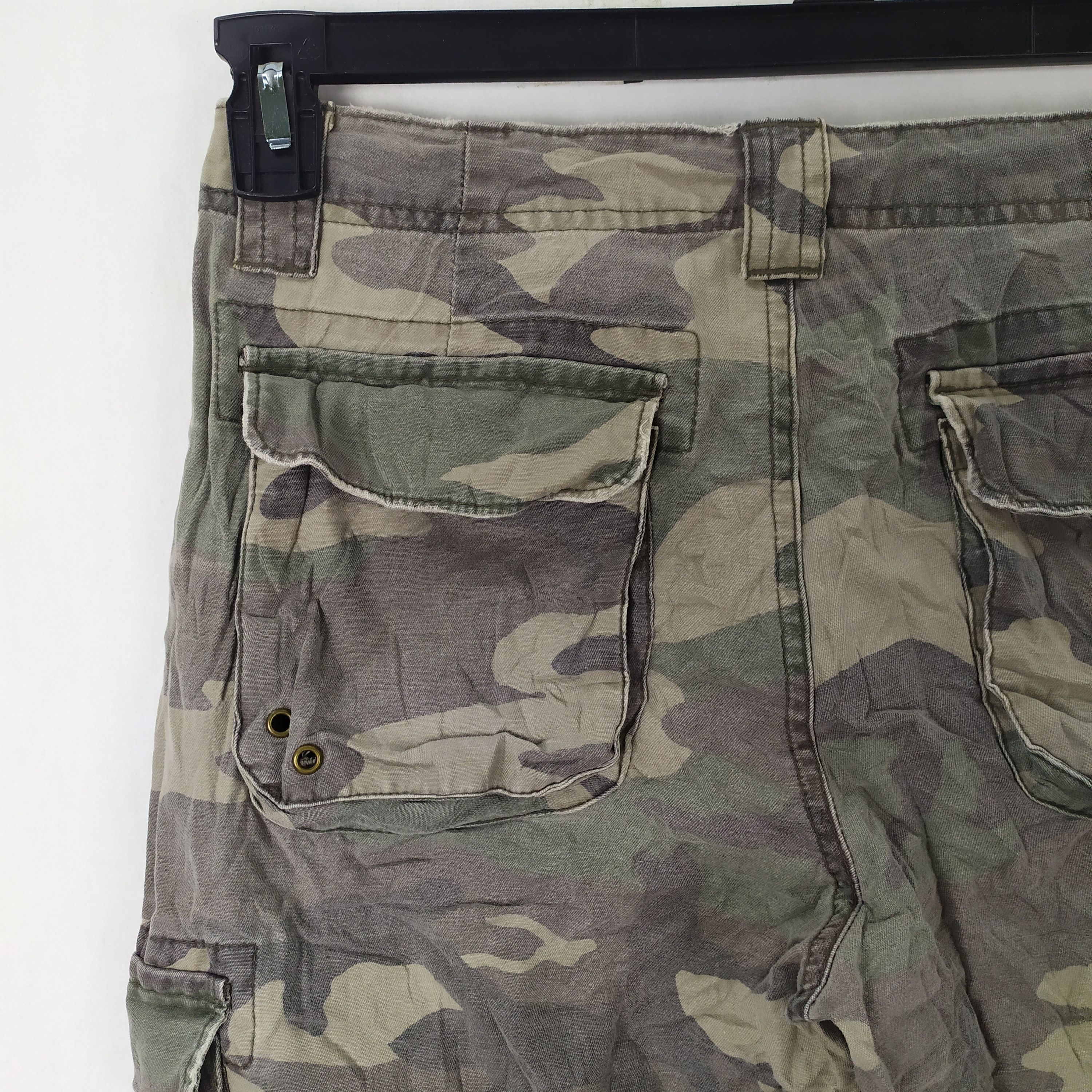 Other N NIJURY CAMO CROPPED/SHORT CARGO PANTS Size US 30 / EU 46 - 11 Thumbnail