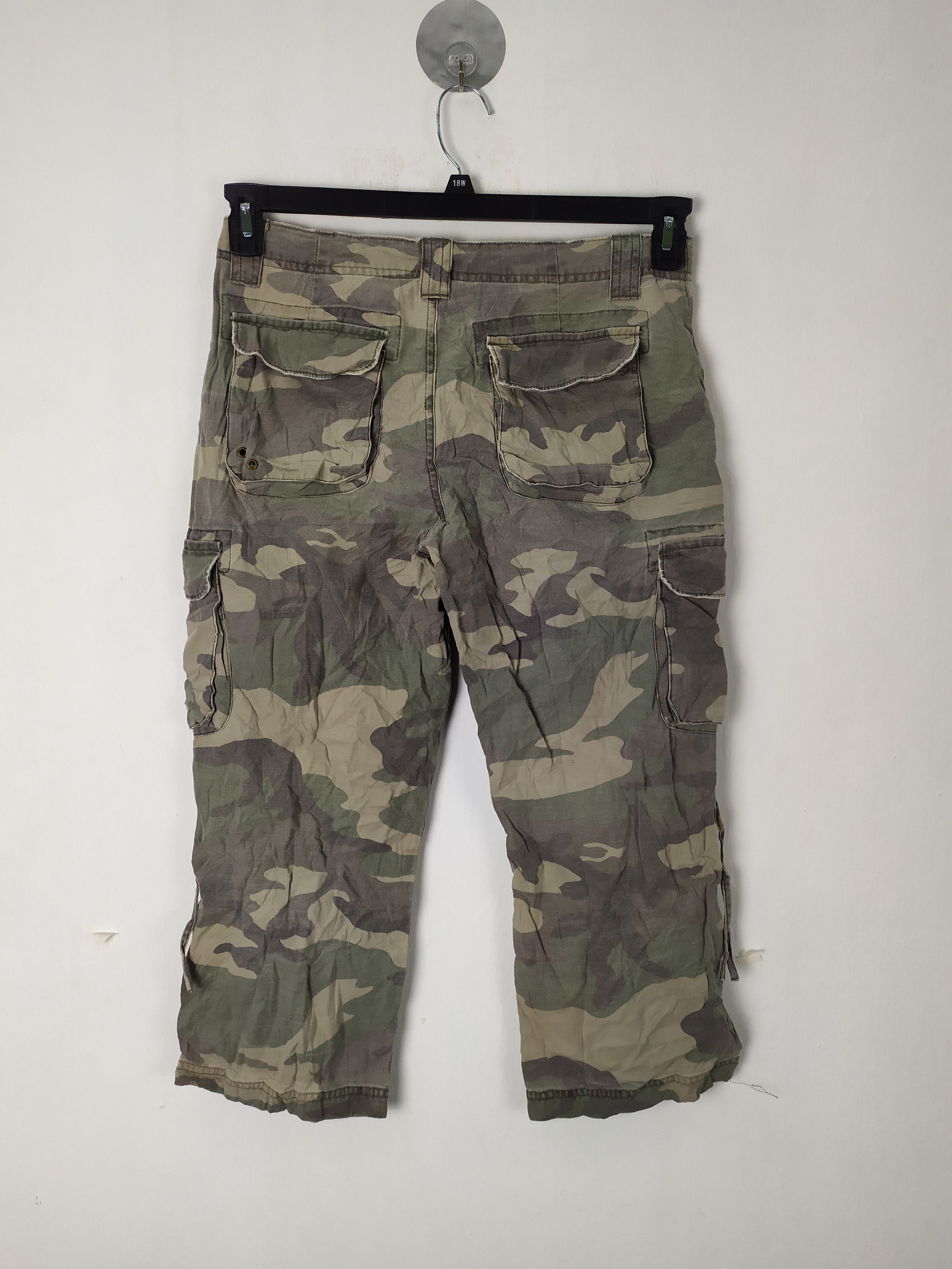 Other N NIJURY CAMO CROPPED/SHORT CARGO PANTS Size US 30 / EU 46 - 9 Thumbnail