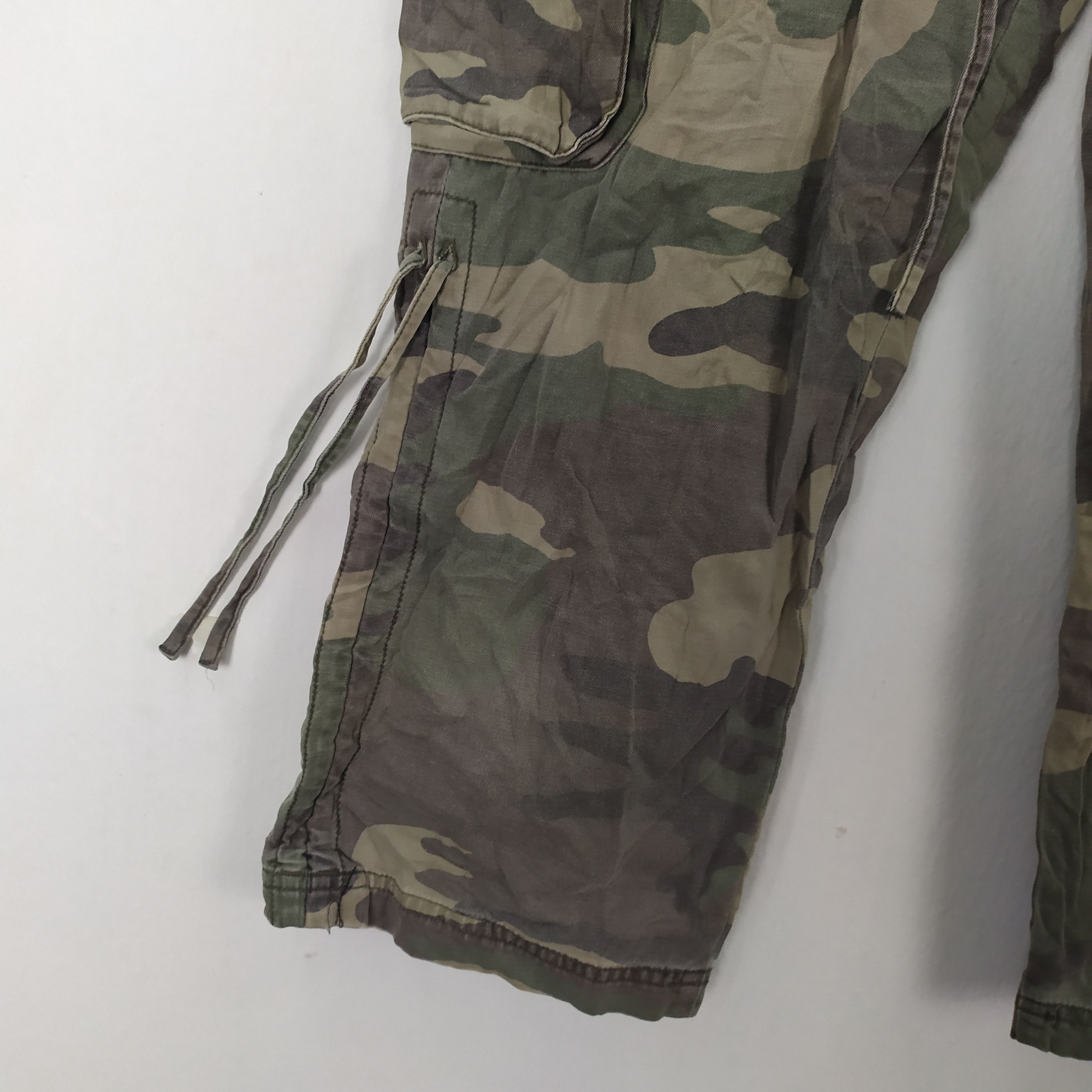 Other N NIJURY CAMO CROPPED/SHORT CARGO PANTS Size US 30 / EU 46 - 7 Thumbnail