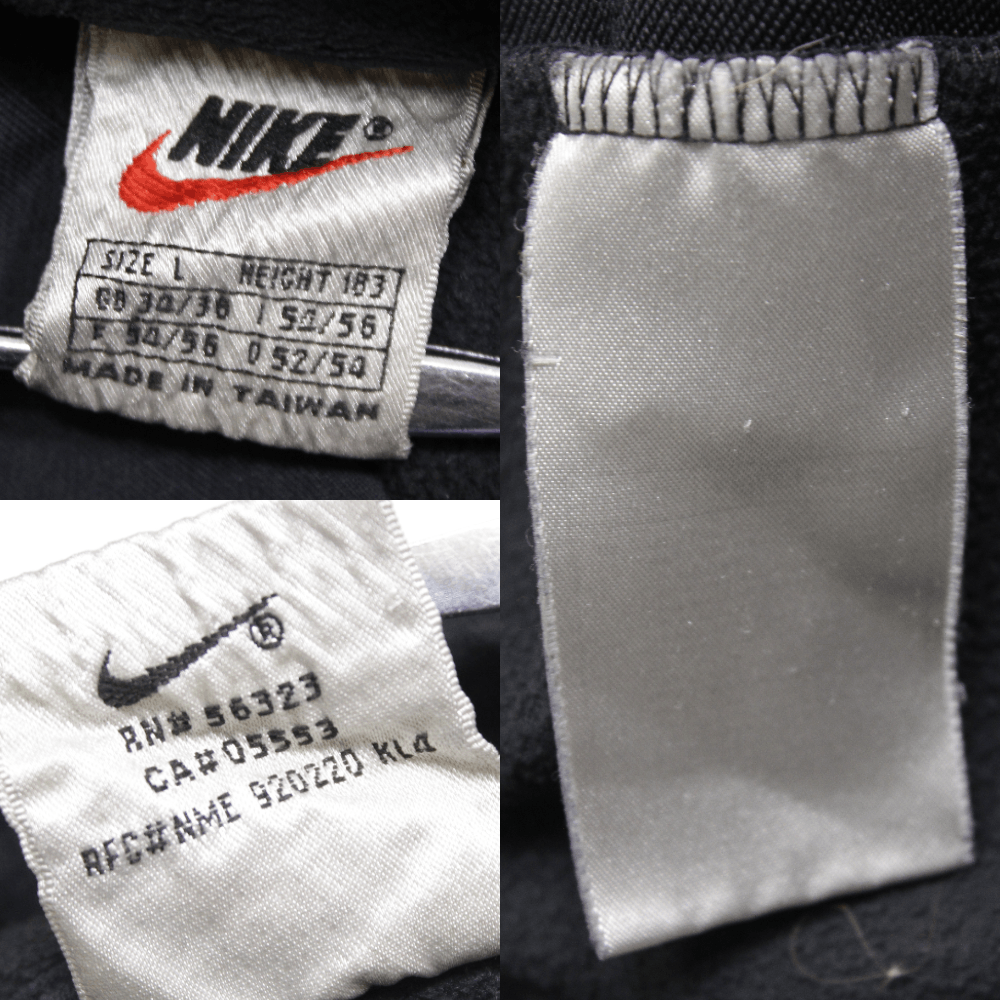 Nike 90S Swoosh Logo Neck Zip Fleece Size US L / EU 52-54 / 3 - 10 Thumbnail