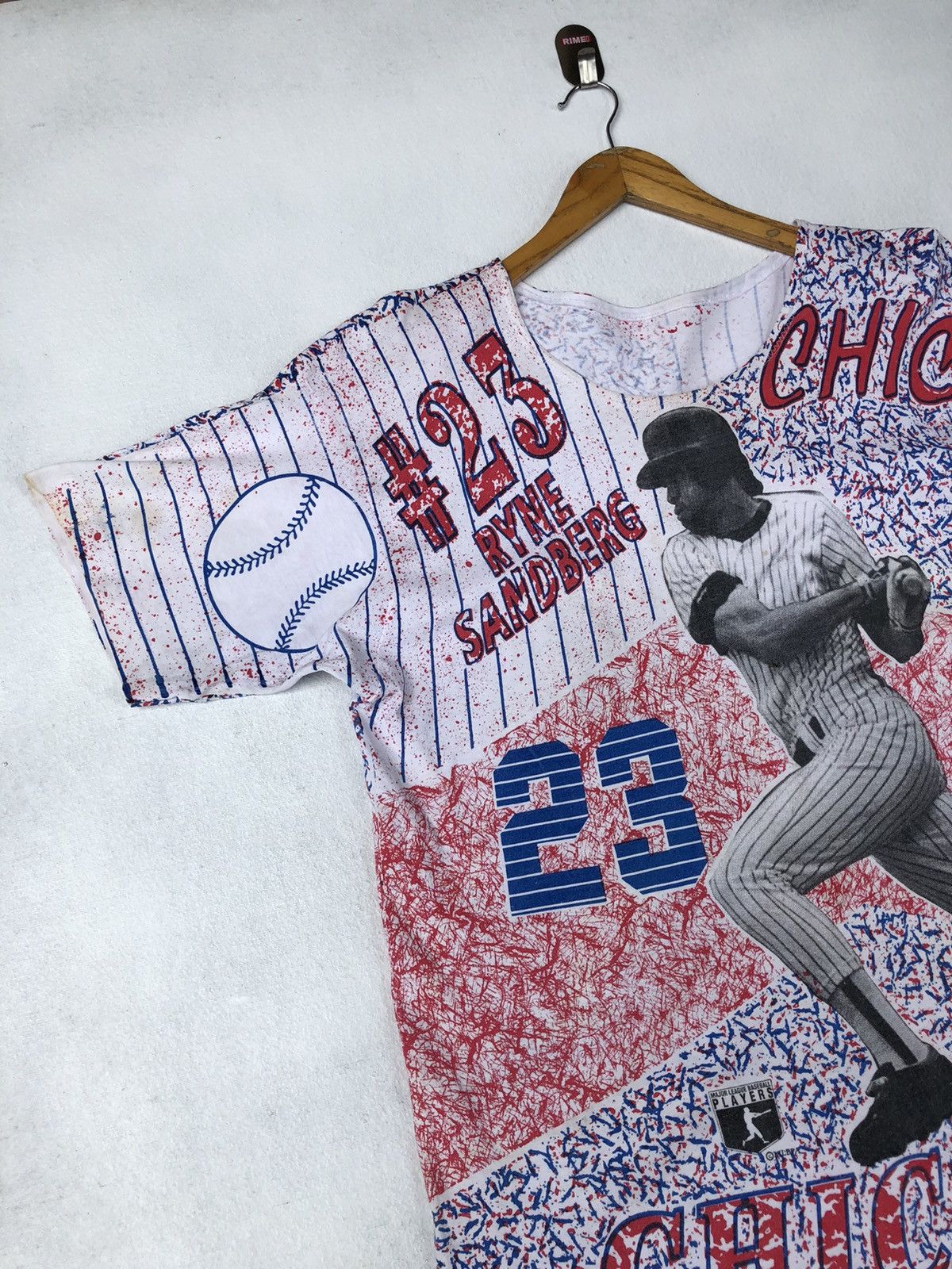 MLB Vintage Ryne Sandberg MLB Chicago Cubs All Over Print Tee Size US XL / EU 56 / 4 - 2 Thumbnail