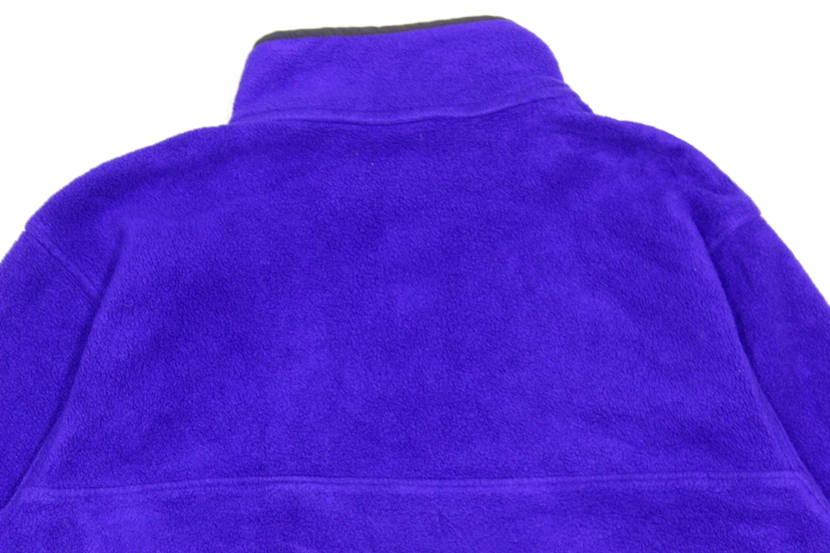 L.L. Bean 90S Logo Snap T Fleece Vintage Size US M / EU 48-50 / 2 - 4 Thumbnail
