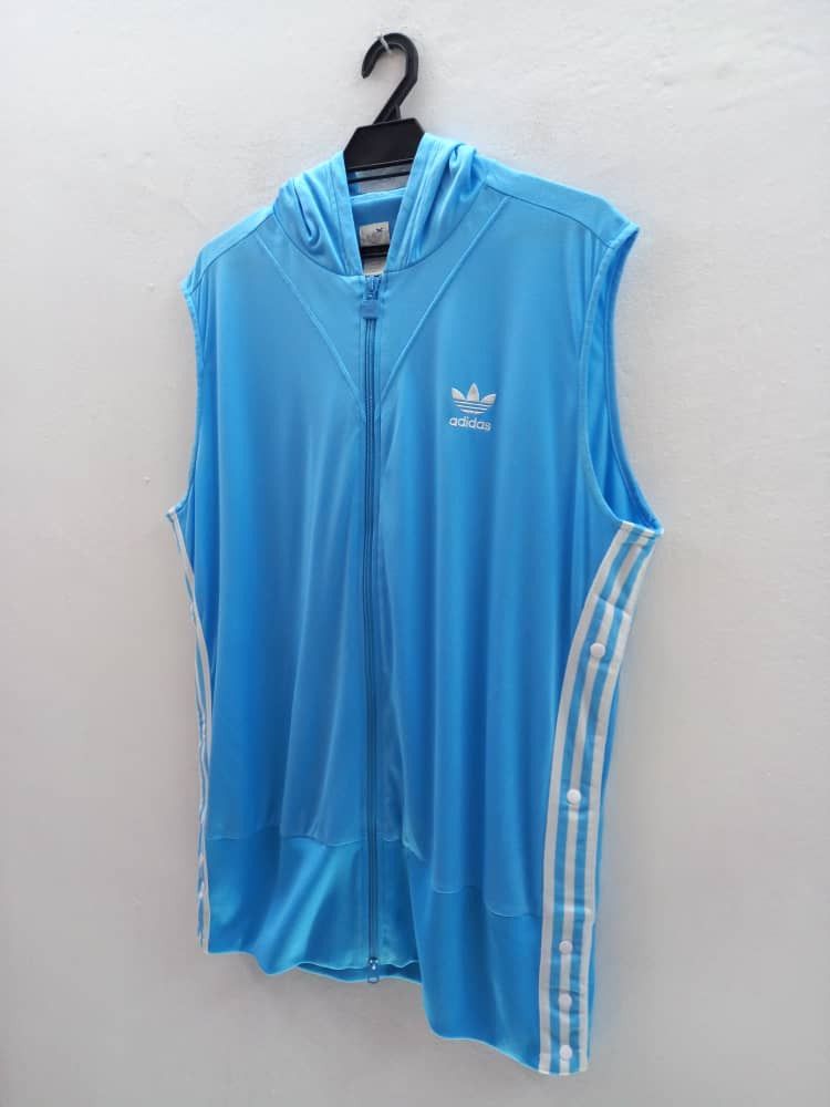 Adidas Adidas Zipper Hoodie Sleeveless Size US XL / EU 56 / 4 - 3 Thumbnail