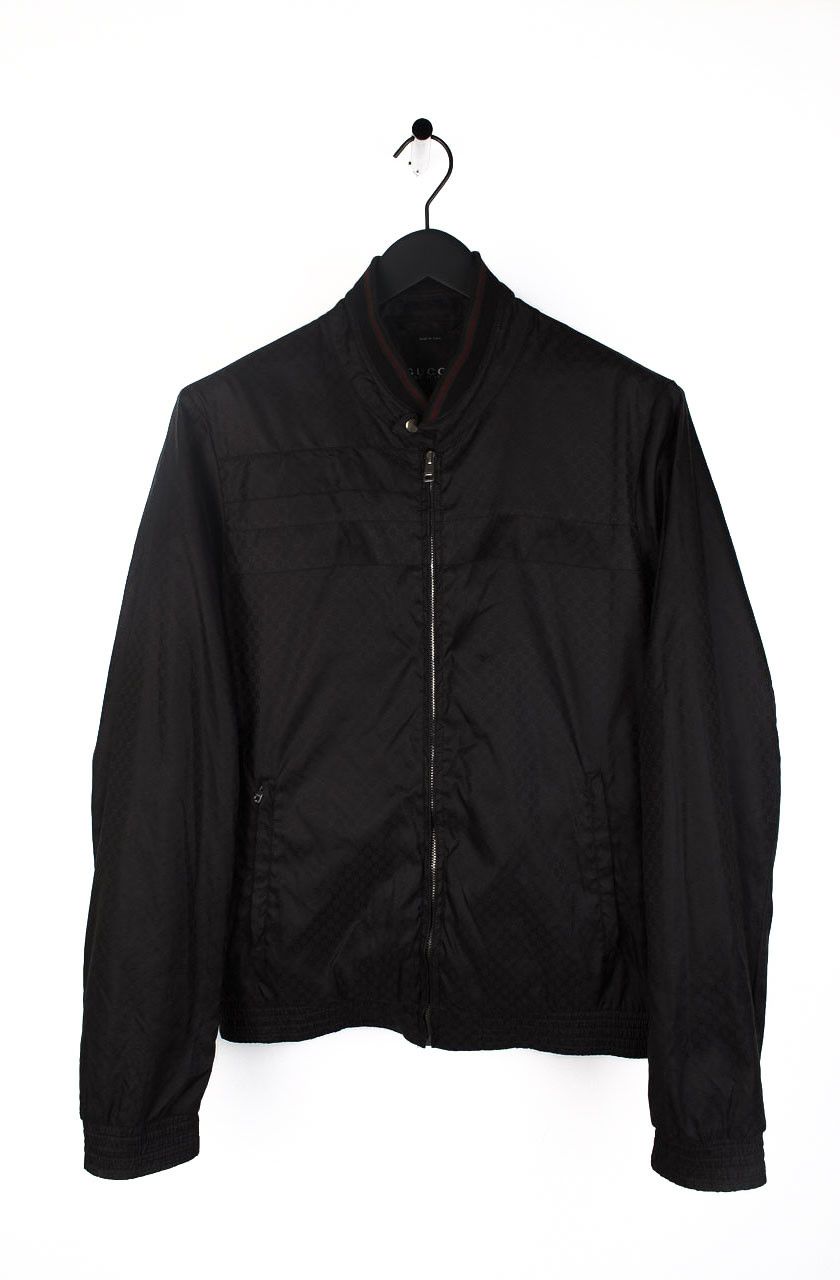 Gucci Original Gucci Men Light Bomber Monogram Jacket sz 48IT (M) Size US M / EU 48-50 / 2 - 1 Thumbnail