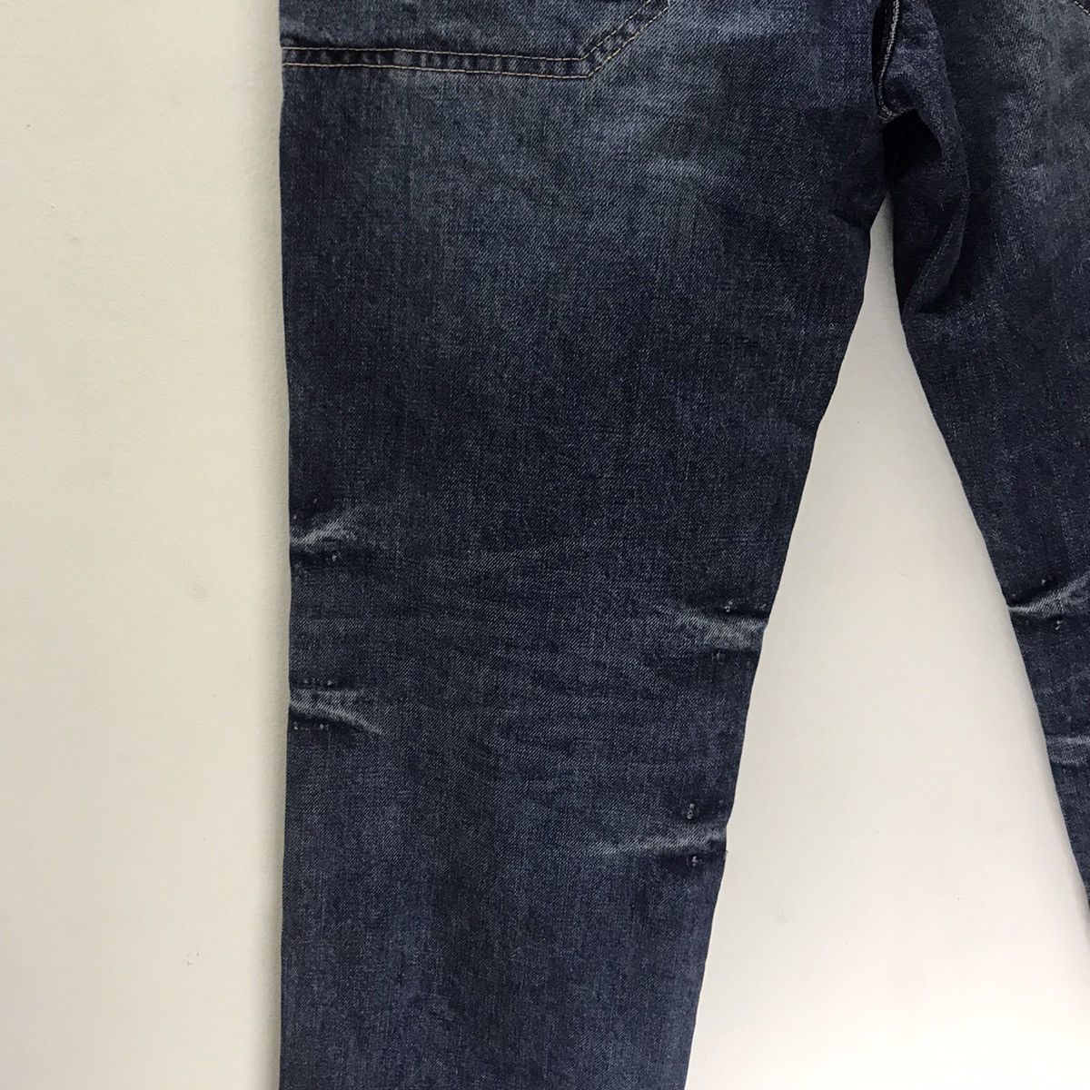 Japanese Brand Connect Remodel Denim Jeans Double layer Hybrid Size US 31 - 16 Thumbnail