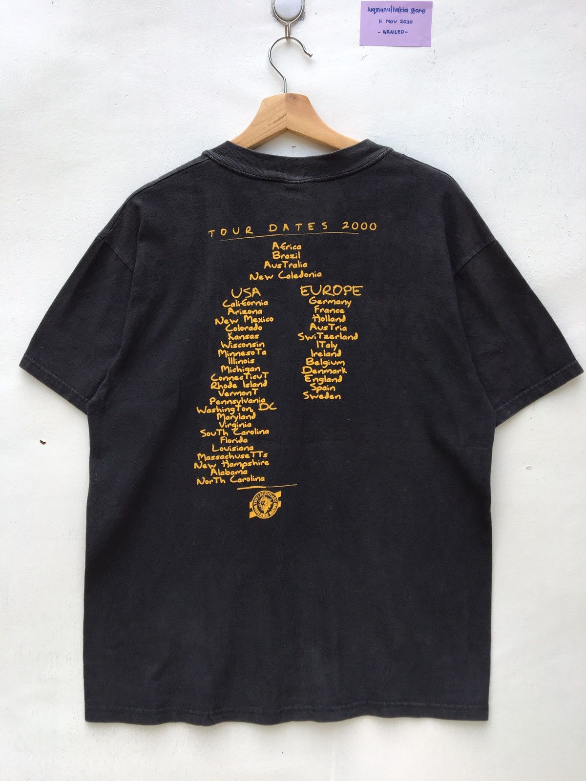 Band Tees Vintage 2000s THE WAILERS BAND Reggae Shirt Size L Size US L / EU 52-54 / 3 - 11 Thumbnail