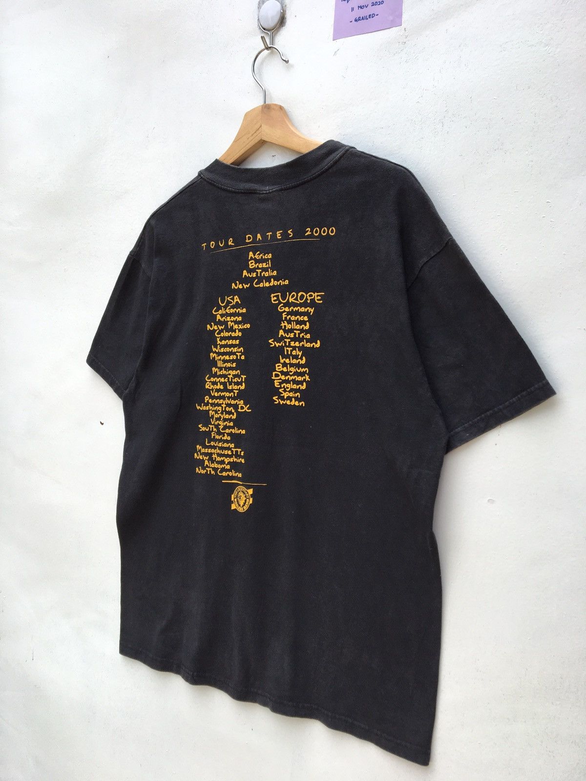 Band Tees Vintage 2000s THE WAILERS BAND Reggae Shirt Size L Size US L / EU 52-54 / 3 - 12 Thumbnail