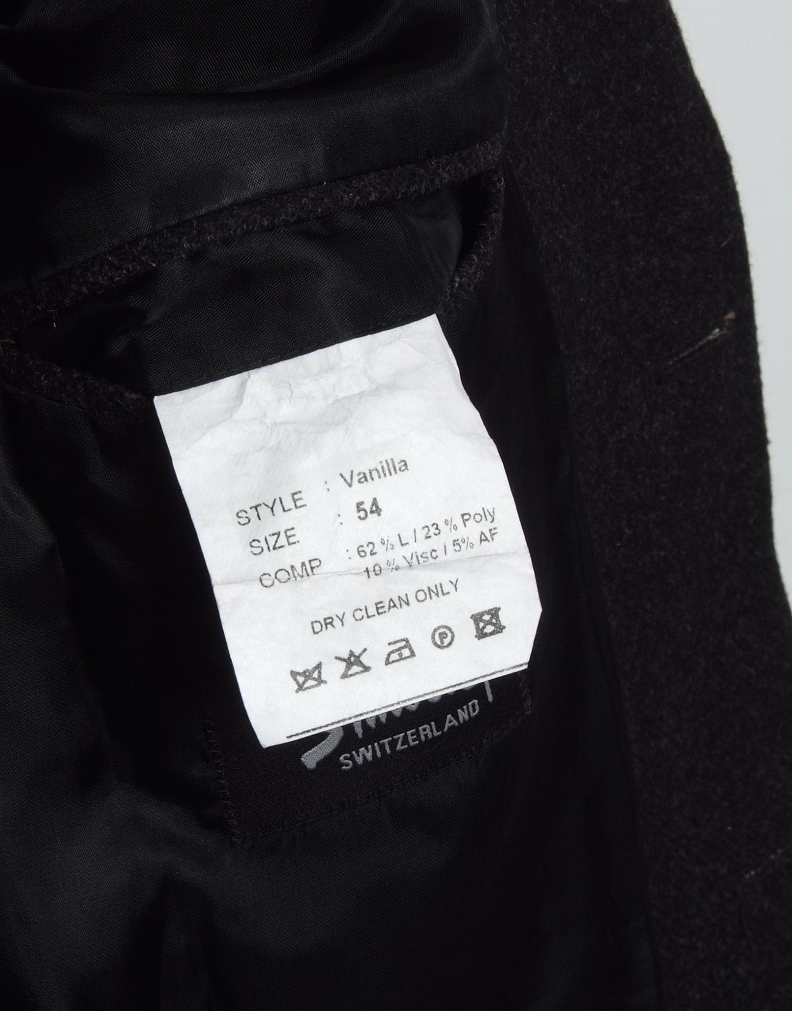 Other × Vintage Vintage Two Buttons Wool Blazer Size 44R - 3 Thumbnail