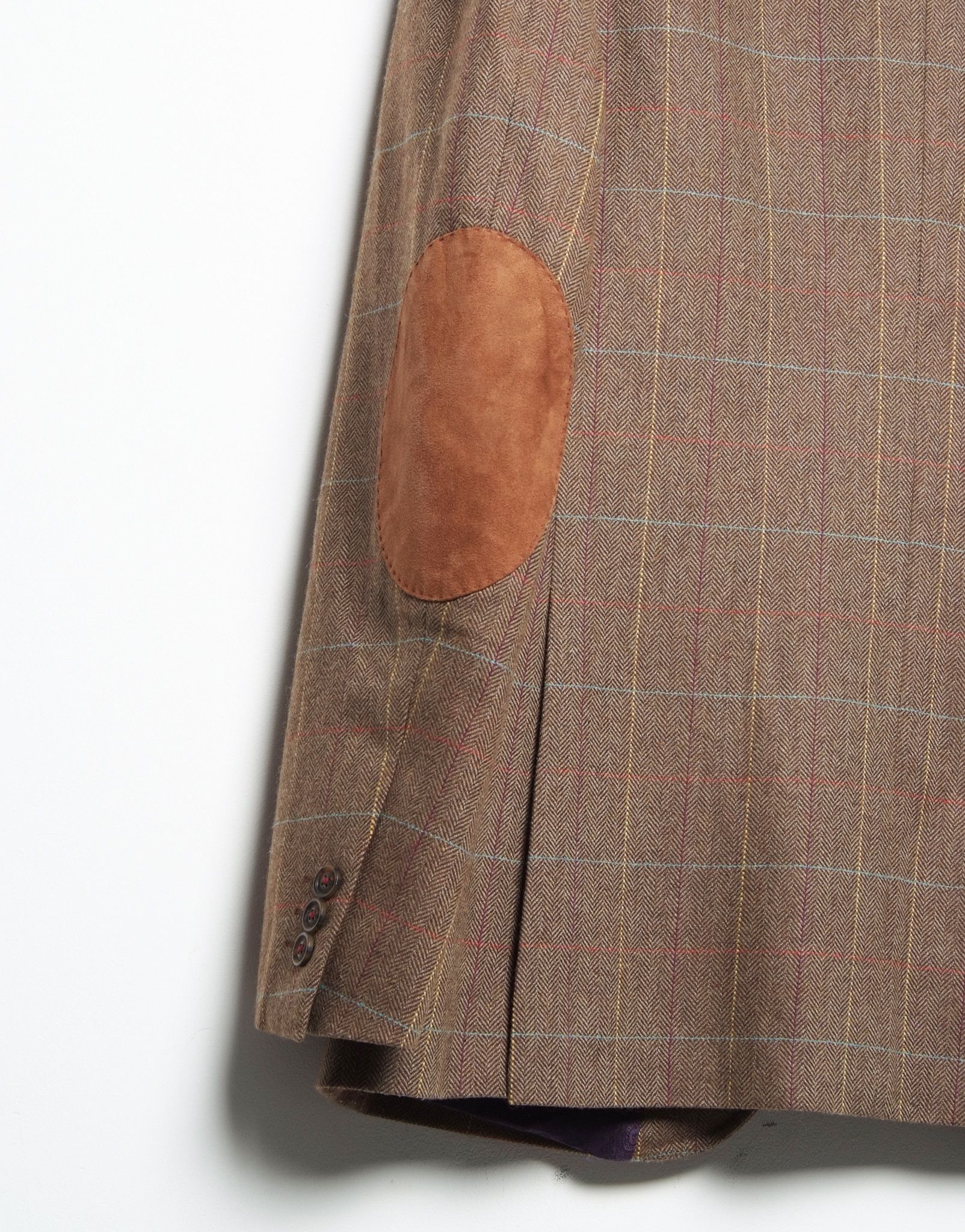 Simon Carter Simon Carter Wool Plaid Check 2 Button Blazer Jacket Size 42R - 11 Thumbnail