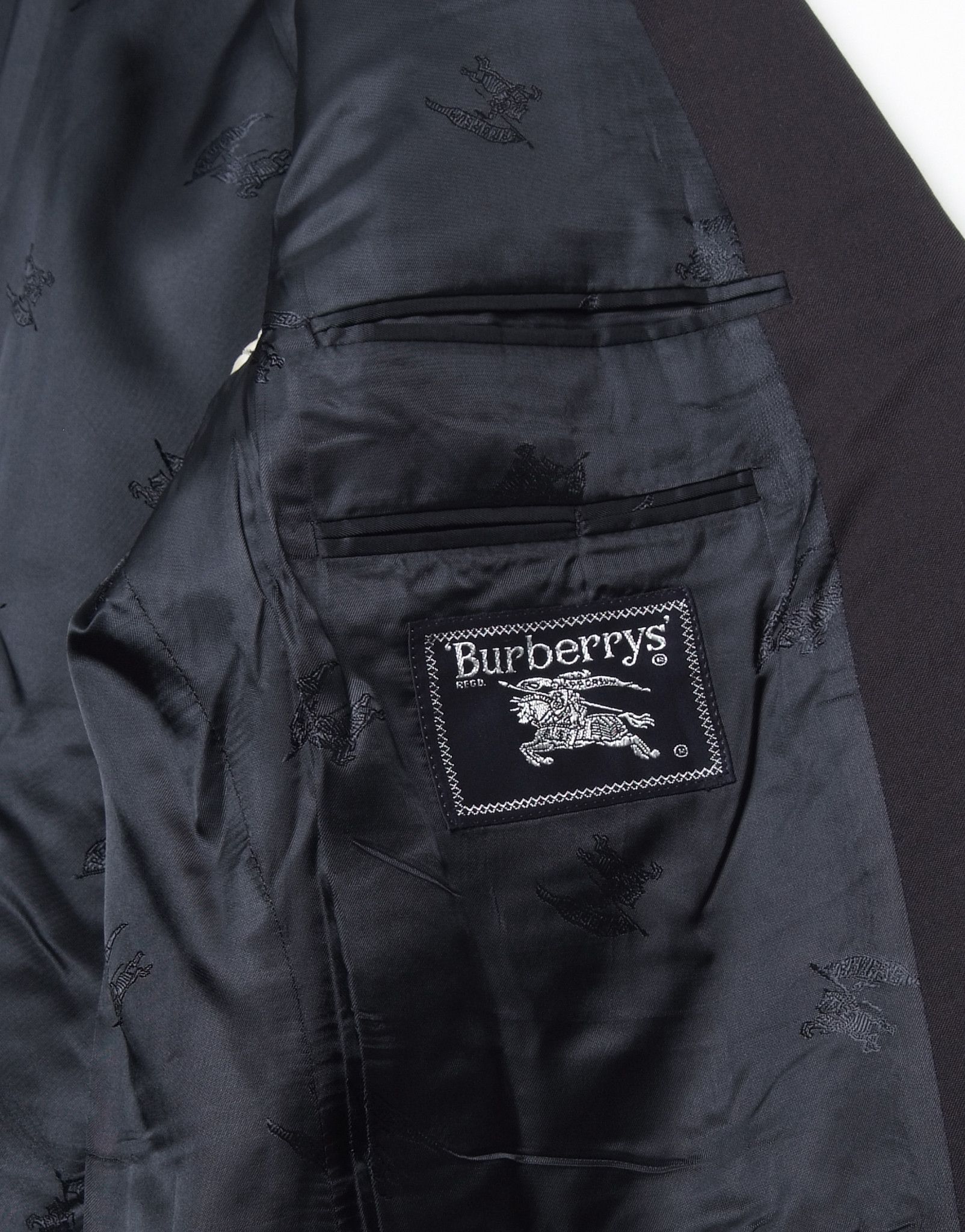 Burberry × Vintage Vintage Burberry Wool Blazer Jacket US 42 Size 42R - 8 Thumbnail