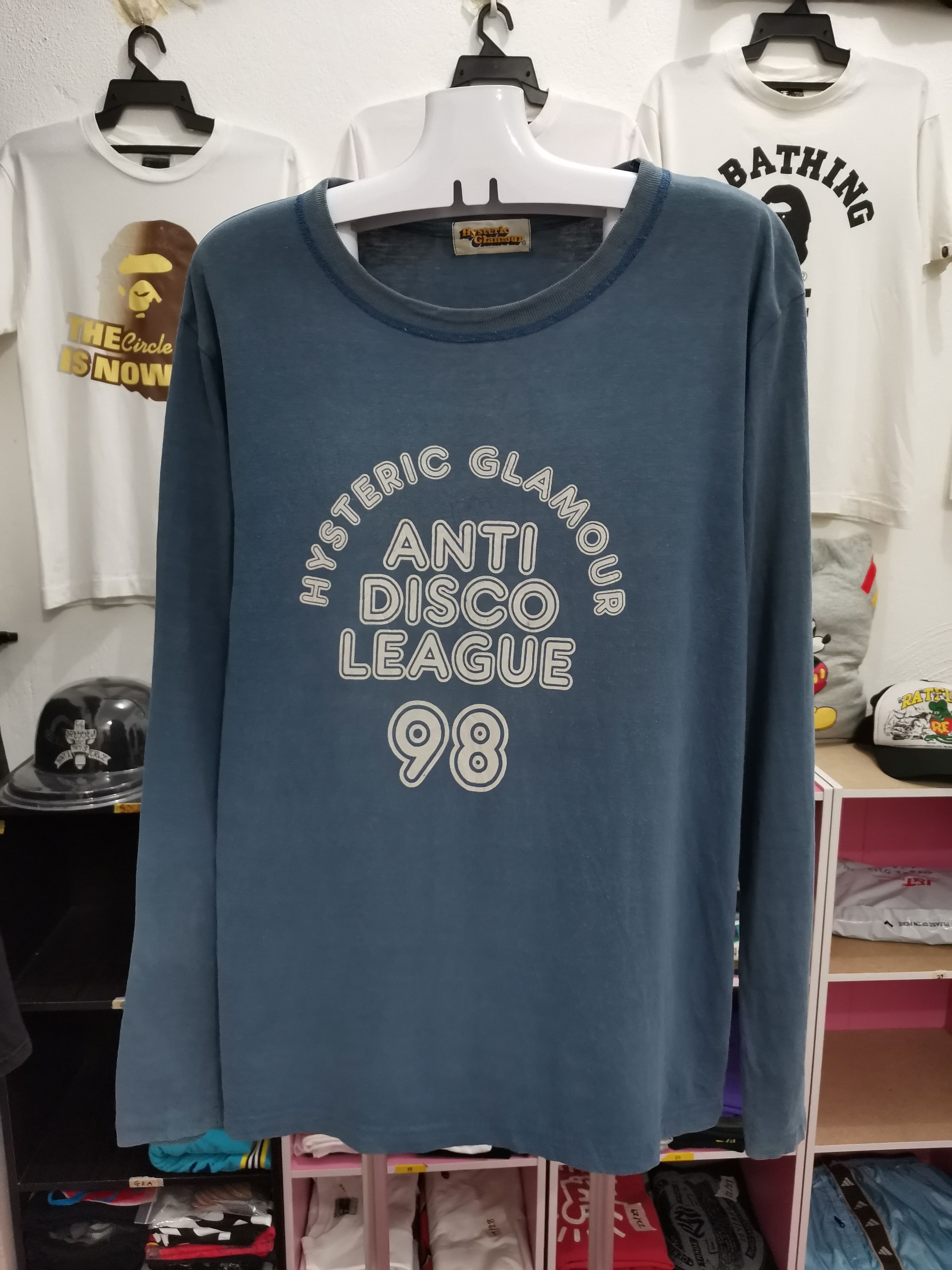 HYSTERIC LEAGUE Tシャツ（希少デザイン】ヒステリックグラマー パイル  