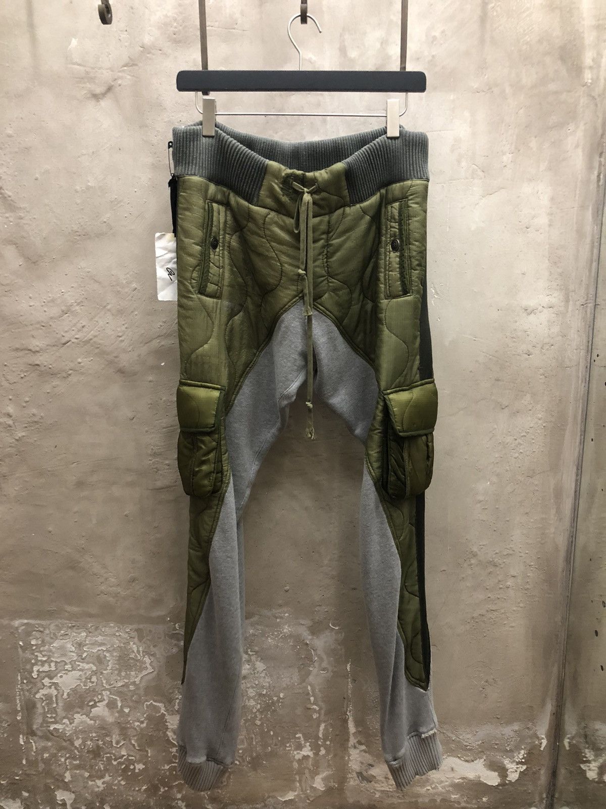 Greg Lauren 50/50 Army Puffy Terry Long Pant | Grailed