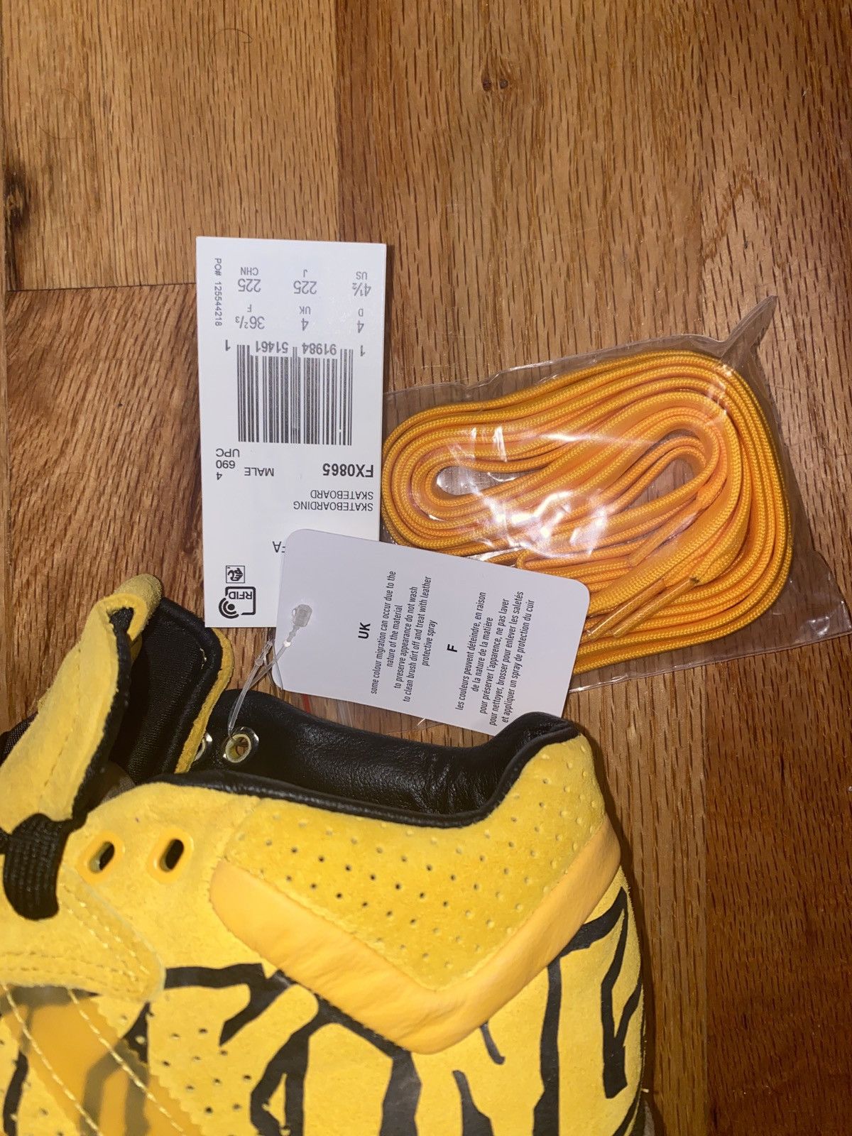 Adidas × Fucking Awesome Tyshawn X FA Size US 5 / EU 37 - 5 Thumbnail