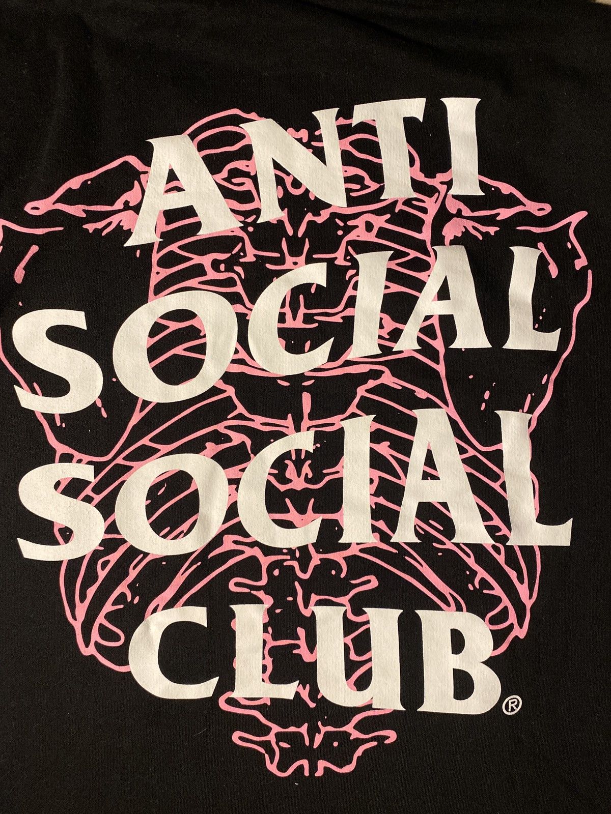 Anti Social Social Club Assc Skeleton Hoodie Size US M / EU 48-50 / 2 - 4 Thumbnail