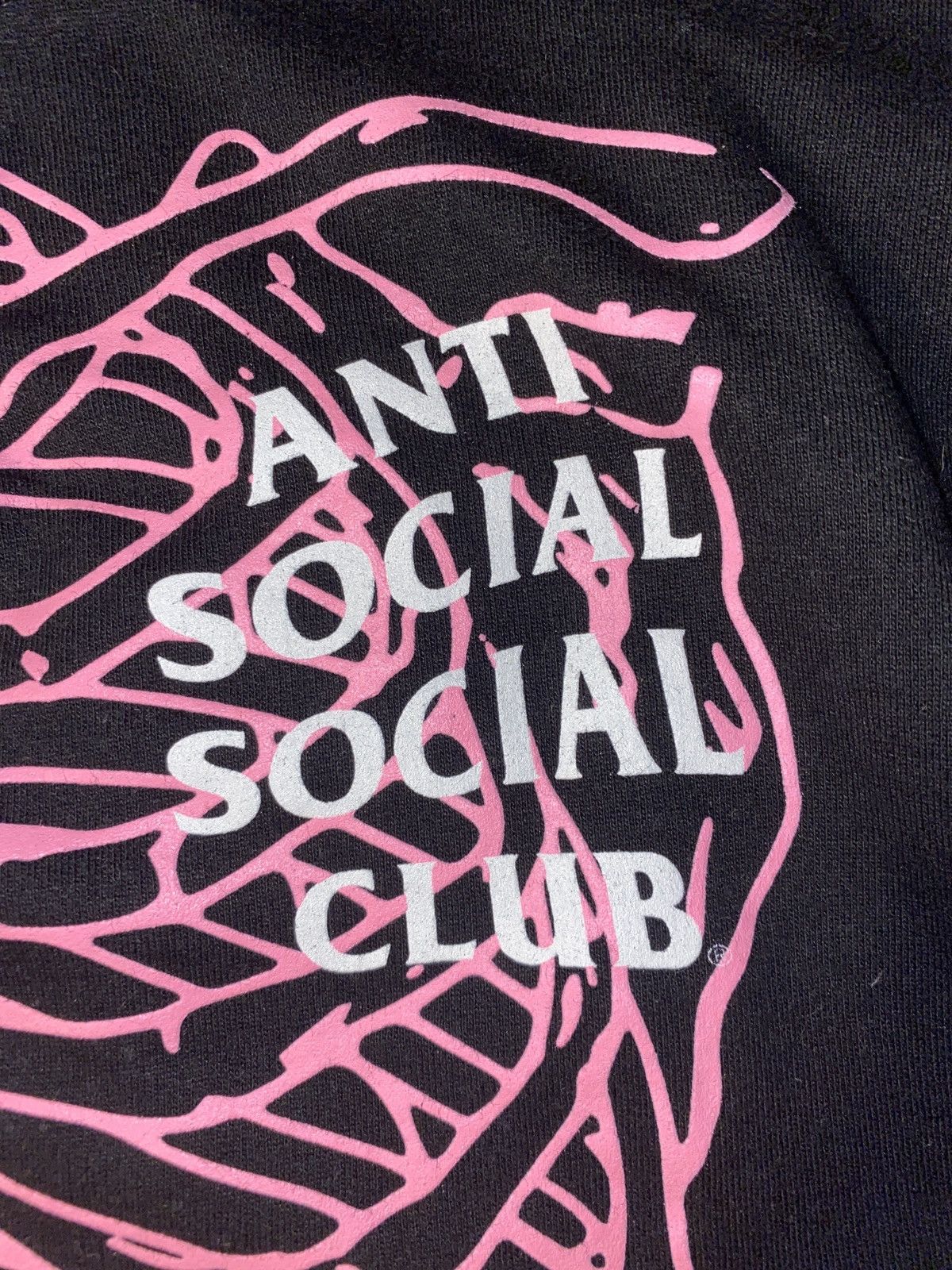 Anti Social Social Club Assc Skeleton Hoodie Size US M / EU 48-50 / 2 - 3 Thumbnail