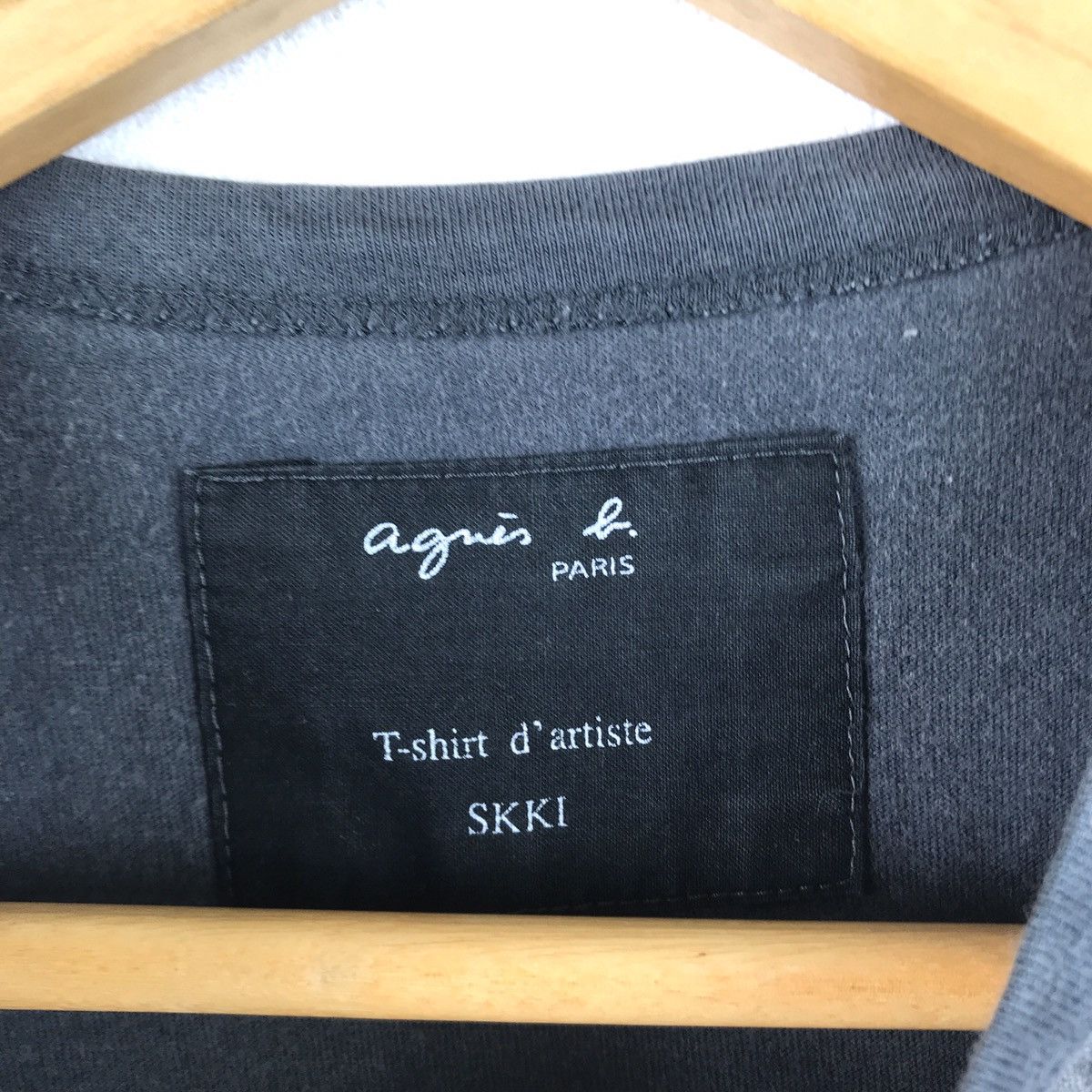 Vintage Agnes B Made in France Art Design Shirt