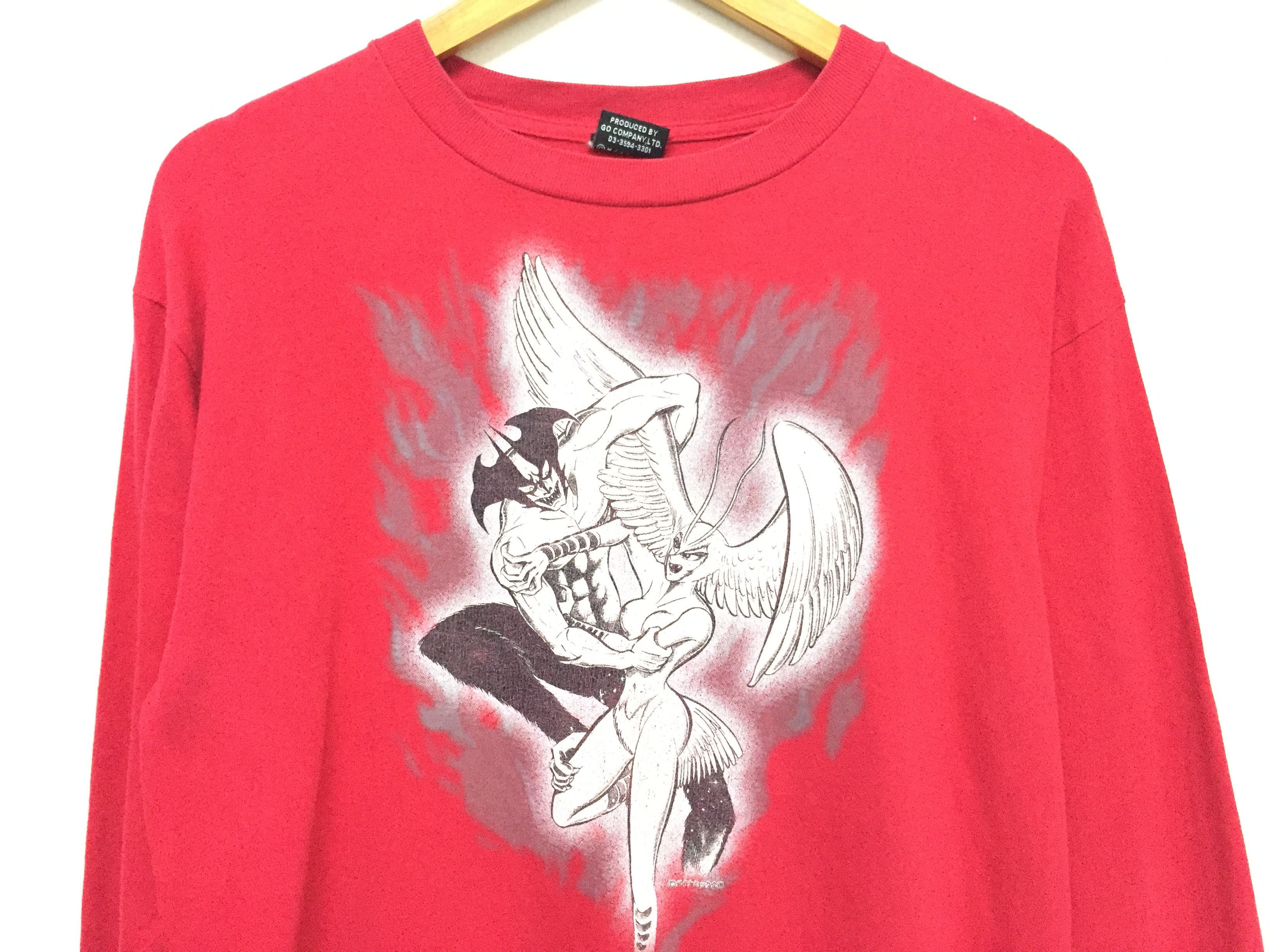 Beauty Beast 90's DEVILMAN vs Sirene bird demon akira Size US M / EU 48-50 / 2 - 3 Thumbnail