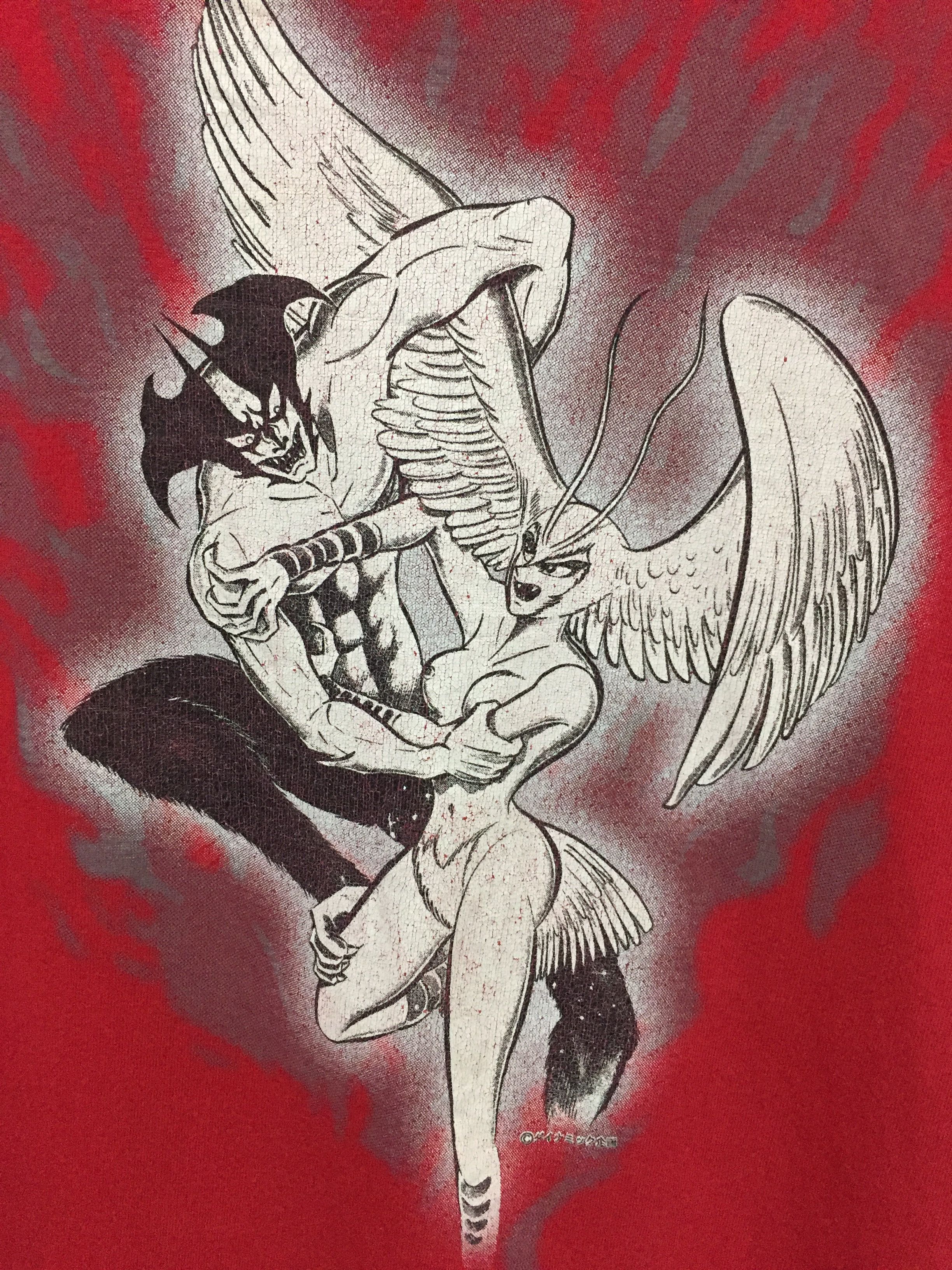Beauty Beast 90's DEVILMAN vs Sirene bird demon akira Size US M / EU 48-50 / 2 - 4 Thumbnail