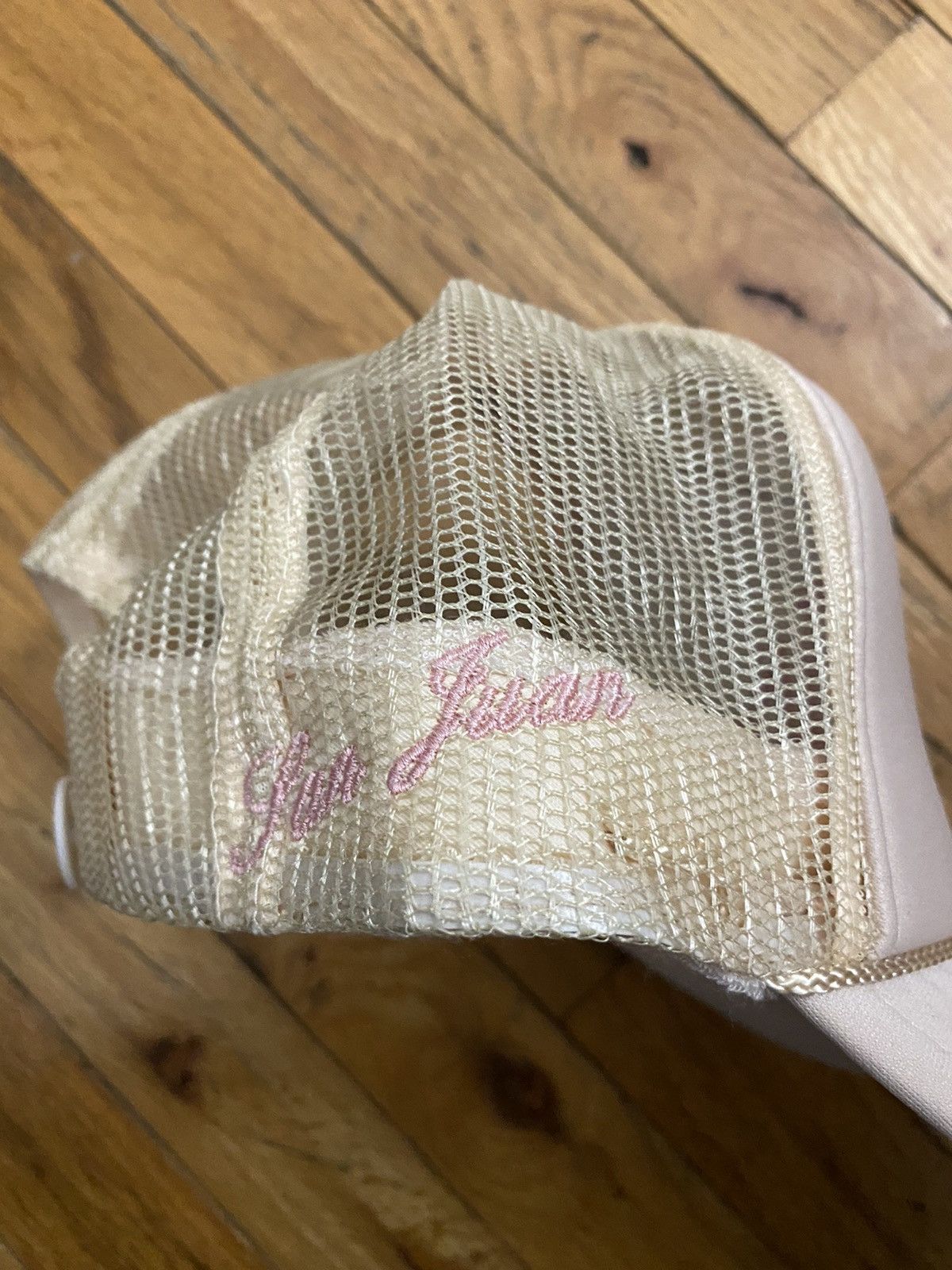MLB San1Juan Beige/Pink LA Trucker Size ONE SIZE - 2 Thumbnail