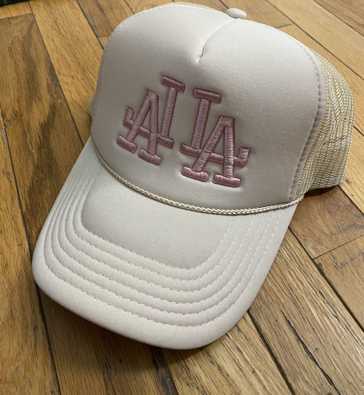 MLB San1Juan Beige/Pink LA Trucker Size ONE SIZE - 1 Thumbnail