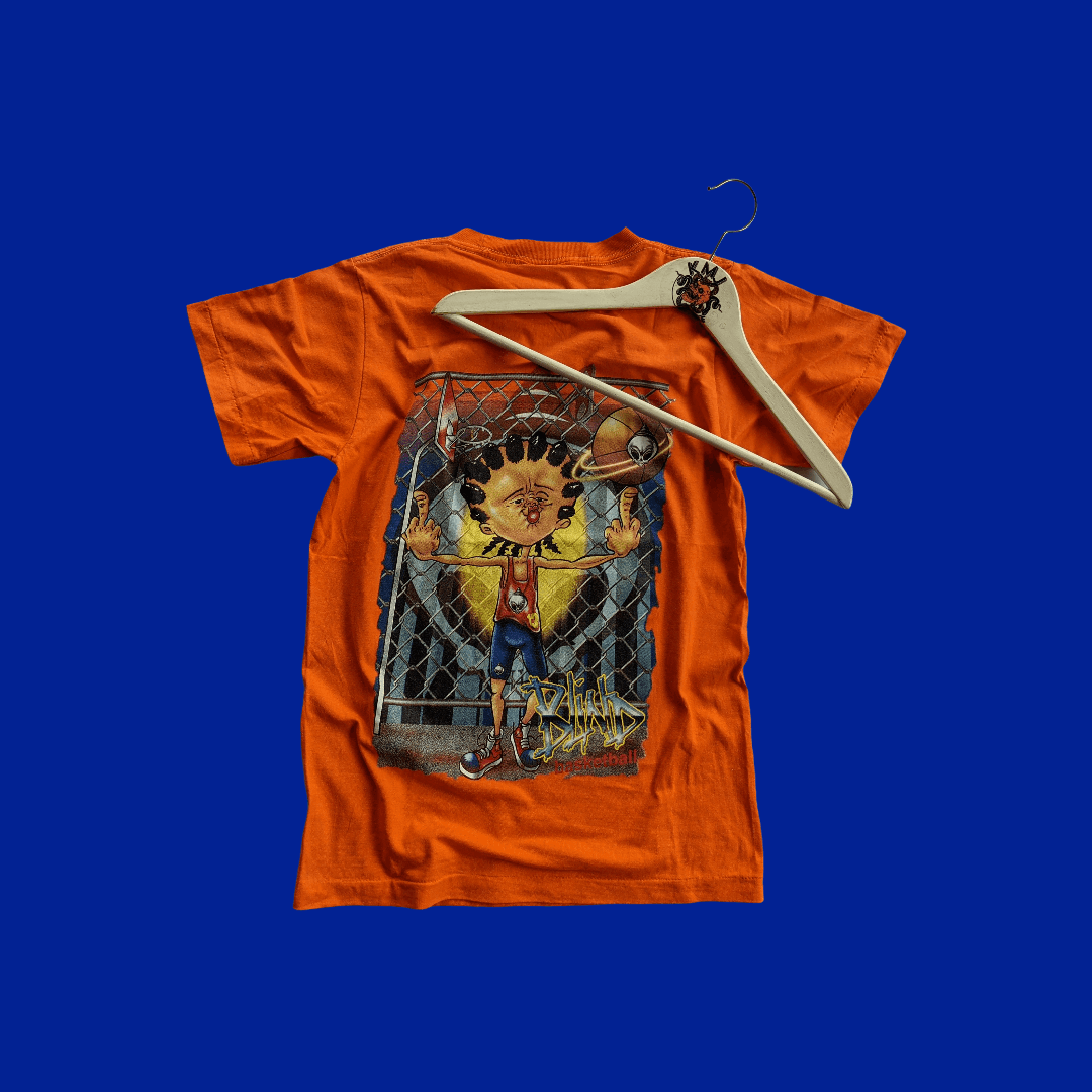 Hook-Ups × Vintage Vintage 90s Blind Skateboard big printed tee Size US S / EU 44-46 / 1 - 1 Thumbnail