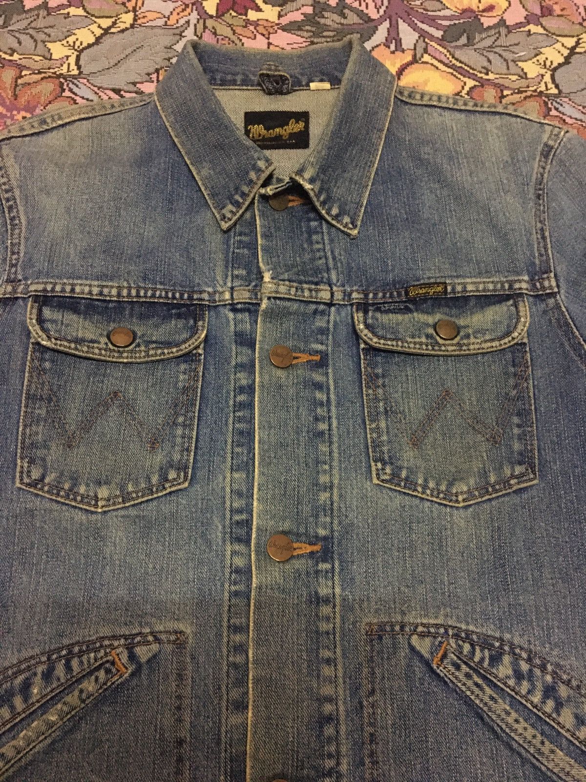 Vintage 🌟need gone today🌟Wrangler Denim Jacket Vintage 1998 Size US L / EU 52-54 / 3 - 6 Thumbnail
