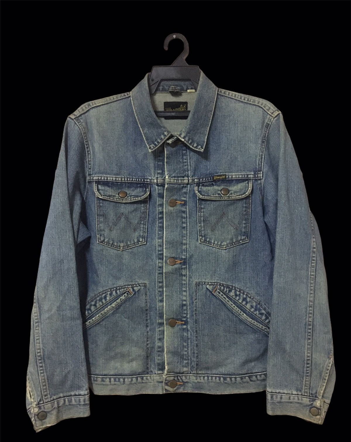 Vintage 🌟need gone today🌟Wrangler Denim Jacket Vintage 1998 Size US L / EU 52-54 / 3 - 1 Thumbnail