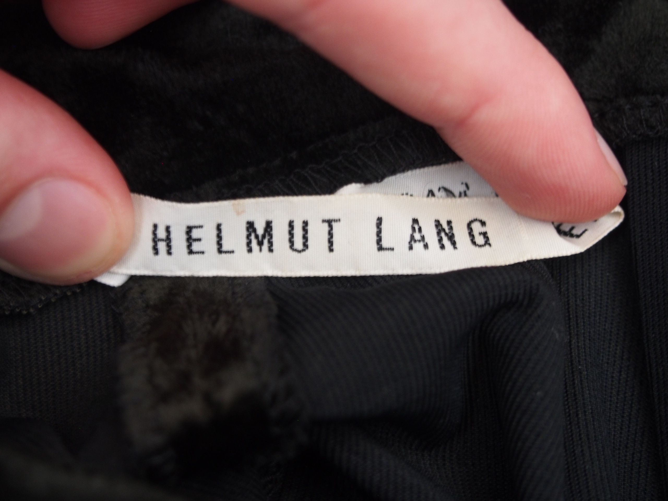 Helmut Lang SS93 Skull Print Velvet Trousers Size US 26 / EU 42 - 4 Thumbnail