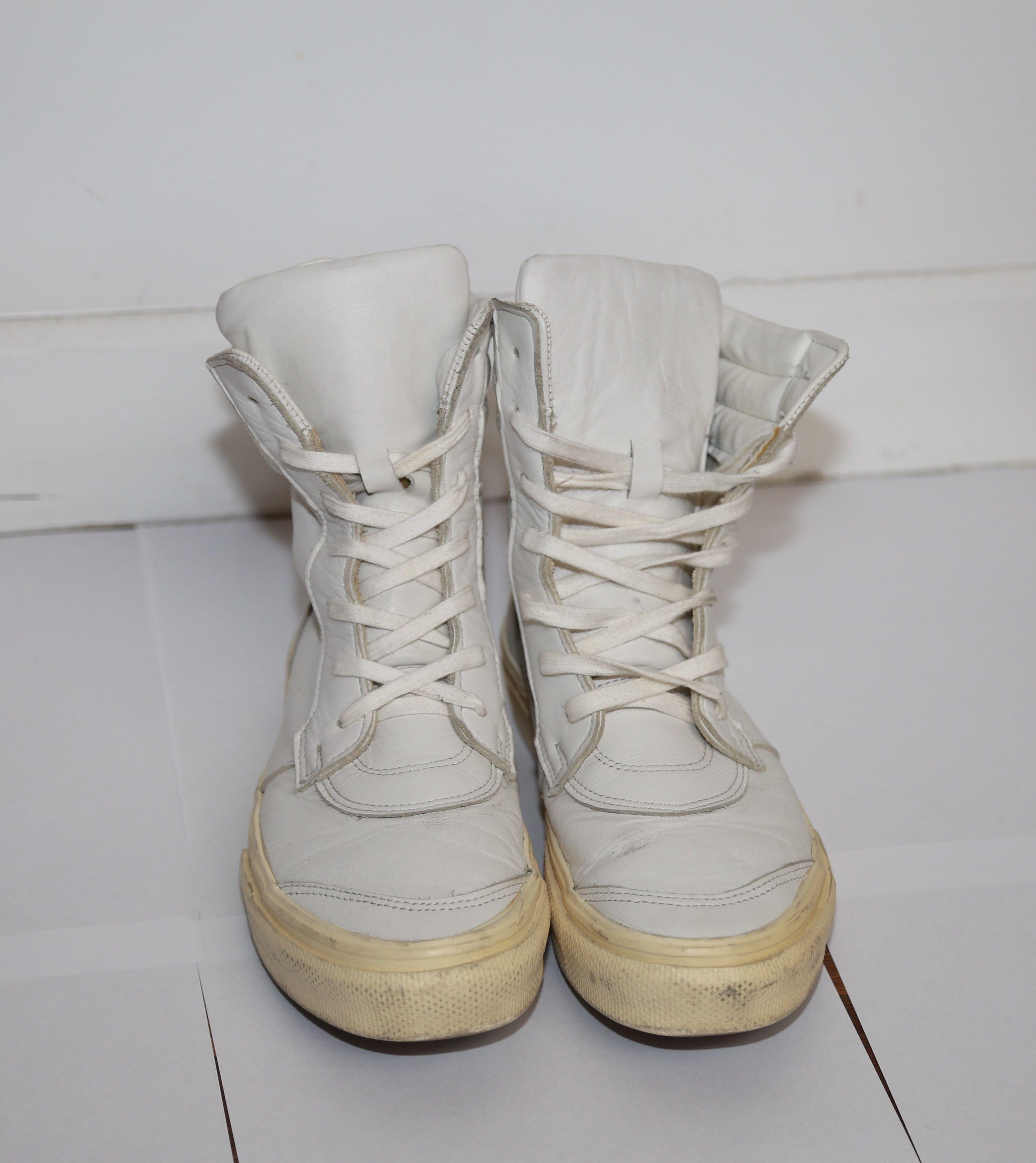 Yohji Yamamoto Hi-Top Sneakers Size US 6 / EU 39 - 2 Thumbnail
