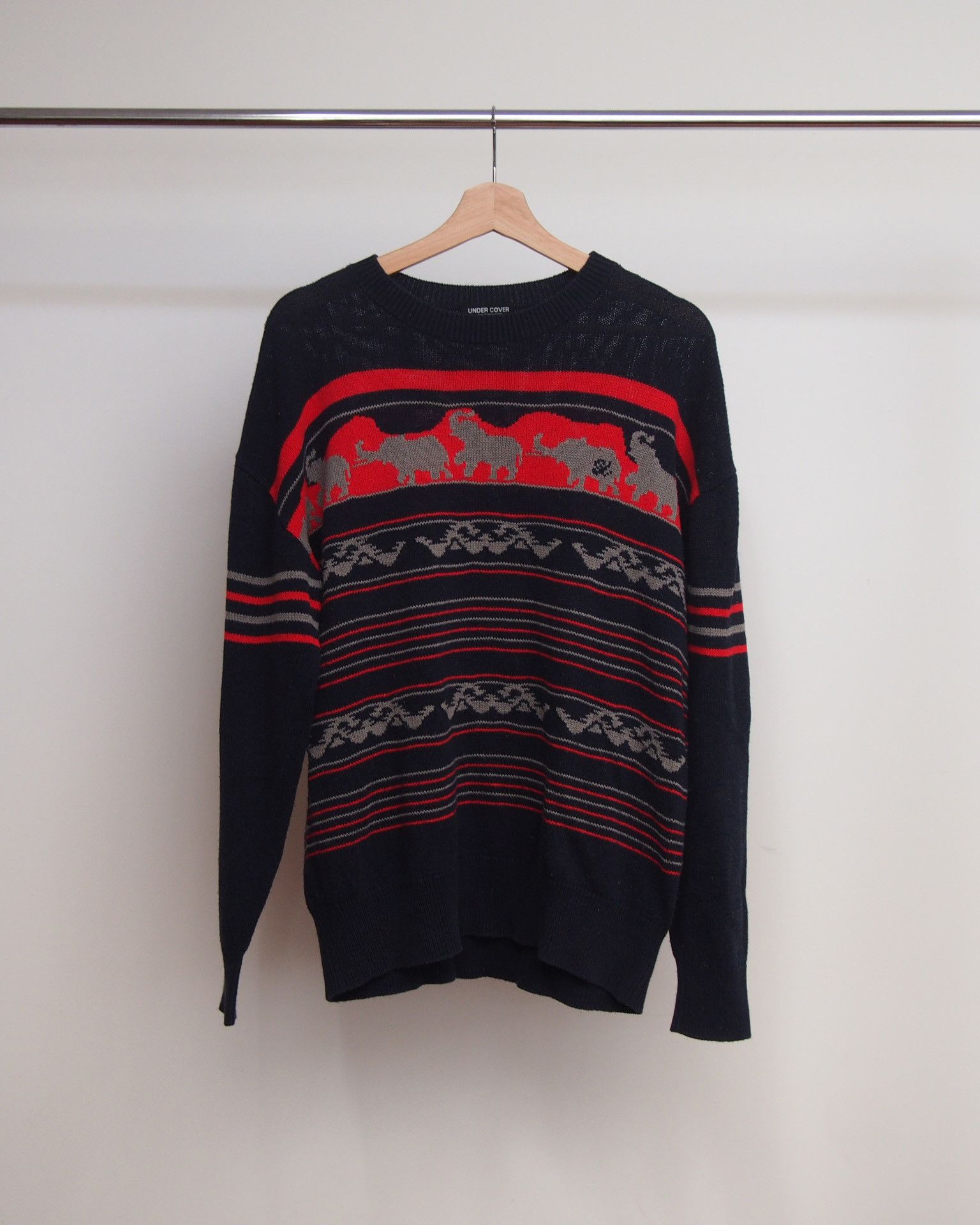 Undercover Elephant Knit SS97 Size US M / EU 48-50 / 2 - 1 Thumbnail