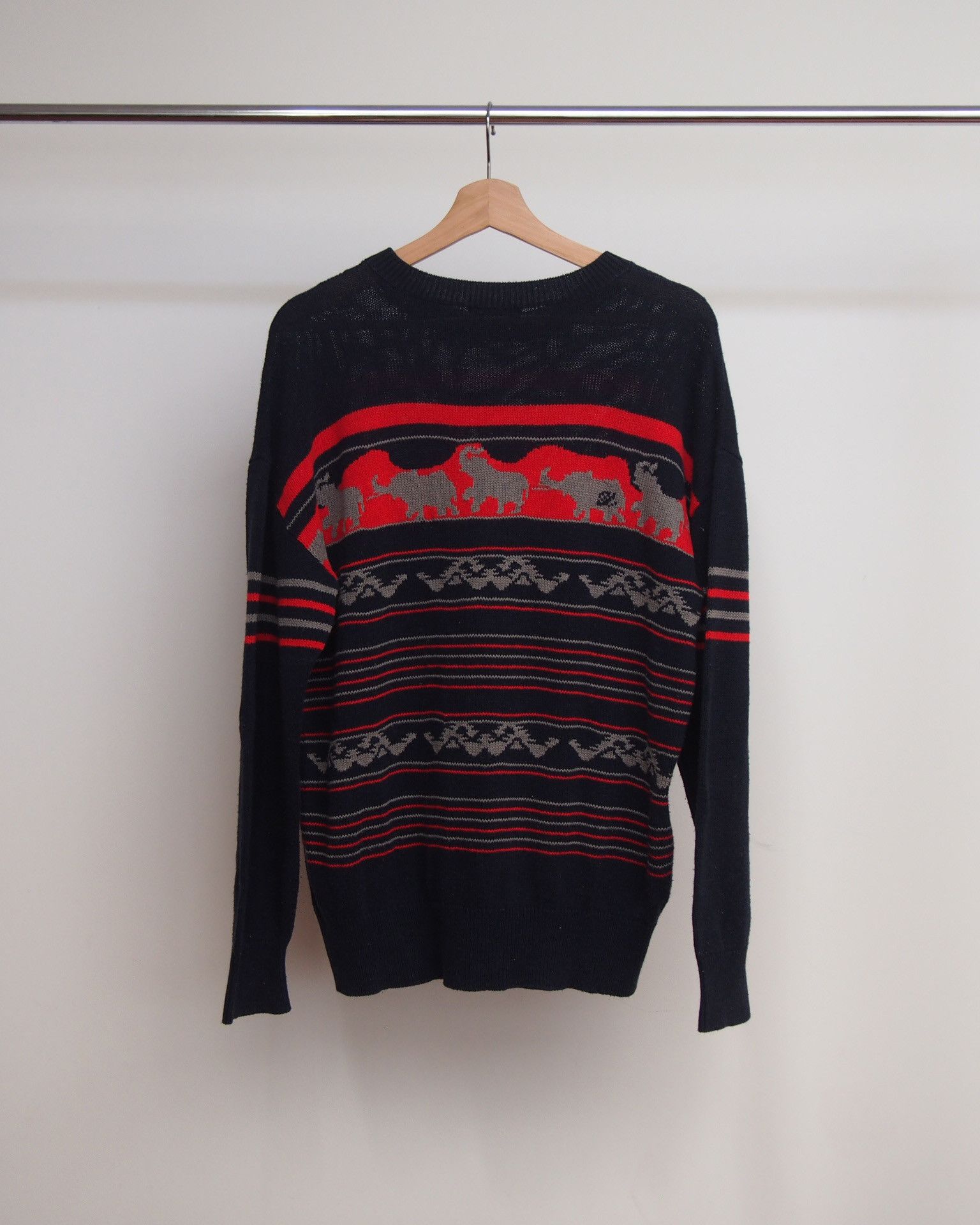 Undercover Elephant Knit SS97 Size US M / EU 48-50 / 2 - 2 Thumbnail